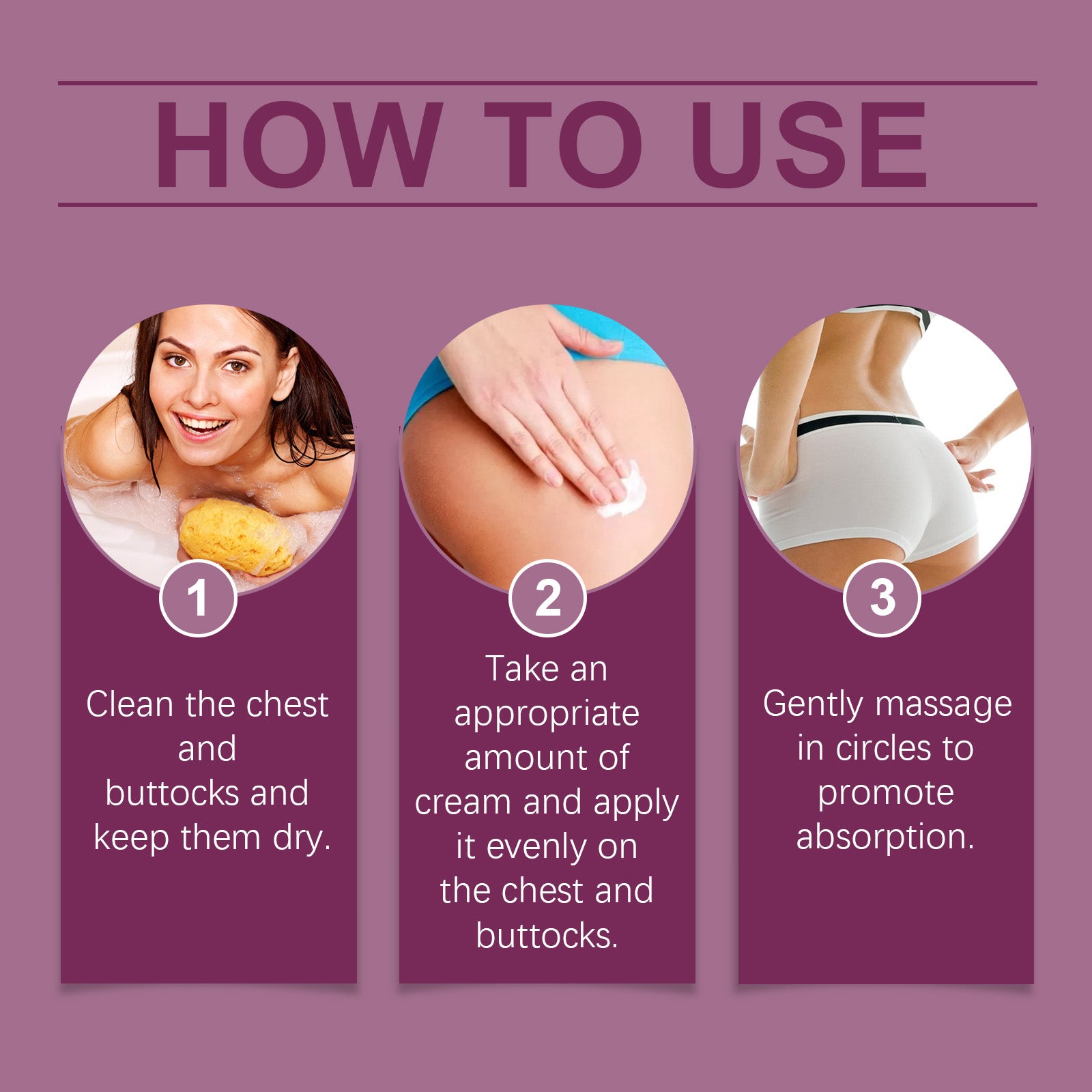 OceAura Buttock And Chest Care Cream Buttock And Chest Skin Moisturizing Care Elastic Moist And Smooth Skin Daily Body Care 5 03095666-c2ec-44bc-897b-f3917efd13b2 null