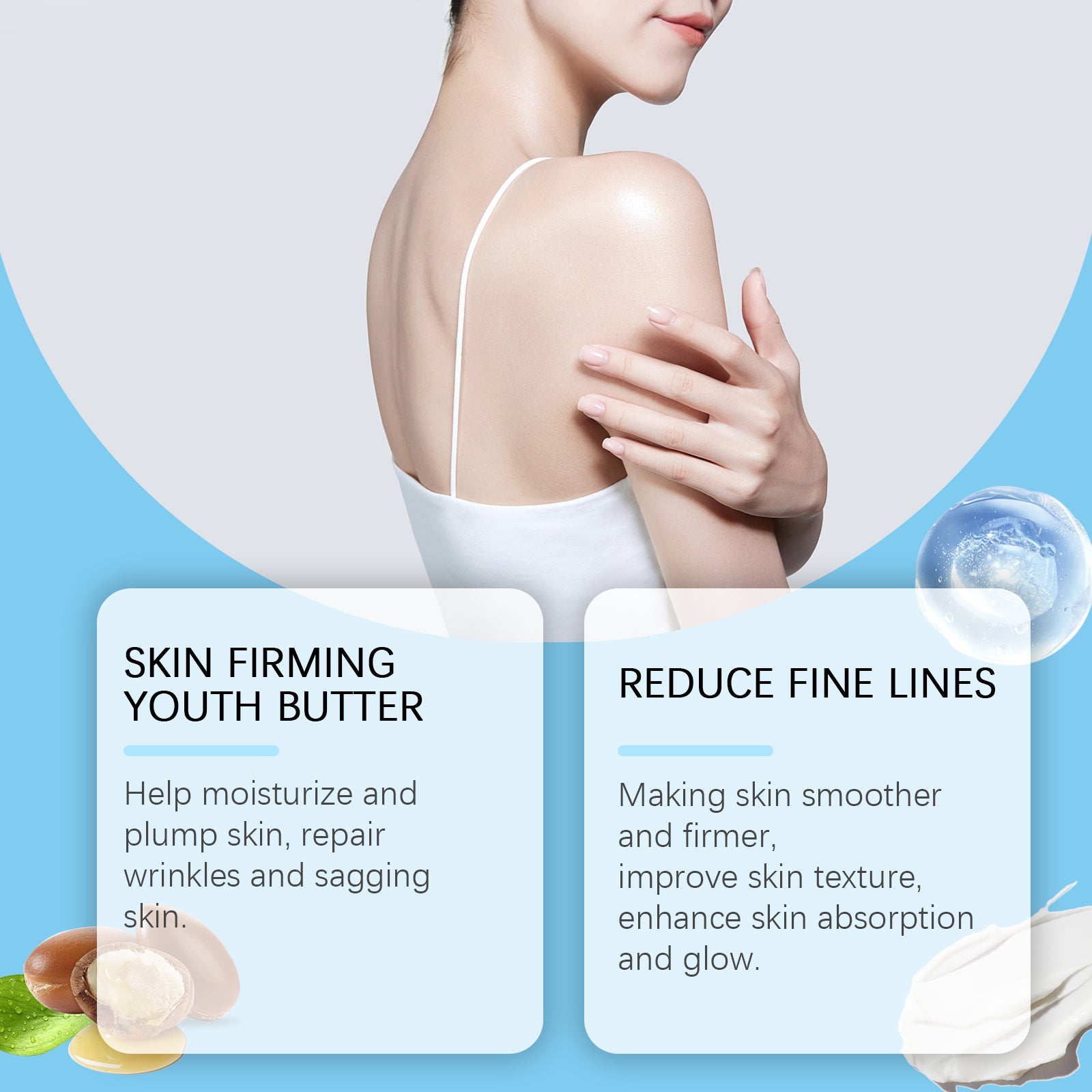 West&Month Body Skin Firming Cream, Cream Gentle Repair Hydrating Light Line Body Firming Cream 5 064f2847-0f1a-4fd3-866d-a2546373db02 null