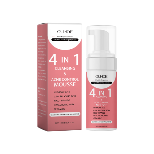 OUHOE Salicylic Acid Foam Cleanser Gentle Moisturizing Oil Control Facial Skin Cleansing Delicate Pore Cleanser 5 0e4d784c-d859-4fae-8e20-d2a00b430080 null