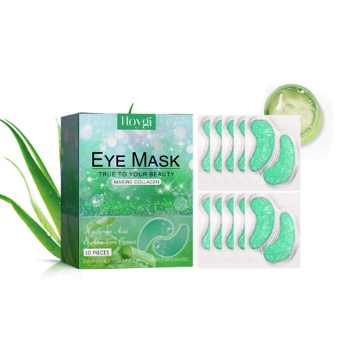 Hoygi Aloe Vera Eye Gel Patch Reduces Fine Lines Under Eyes, Dark Circles Under Eyes, Firming Eyes, Anti-Wrinkle And Moisturizing Eye Patch 5 10b1c318-d449-41bc-9438-69d8d4680f38 null