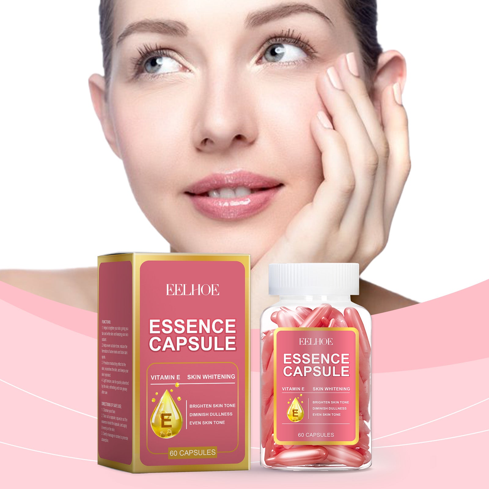 EELHOE Facial Capsule Essence Gentle Daily Moisturizing And Moisturizing Facial Skin Skin Care And Hydrating Care Serum 5 1924734934346633216 null