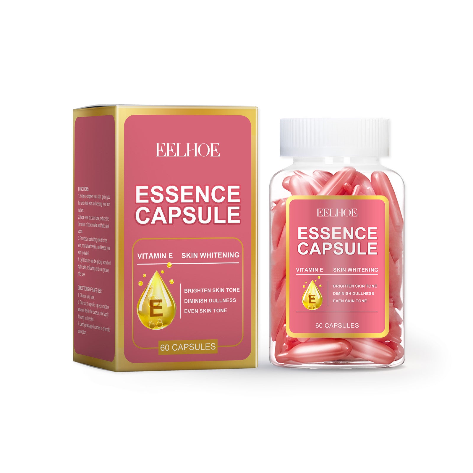 EELHOE Facial Capsule Essence Gentle Daily Moisturizing And Moisturizing Facial Skin Skin Care And Hydrating Care Serum 5 1924734938092146688 null