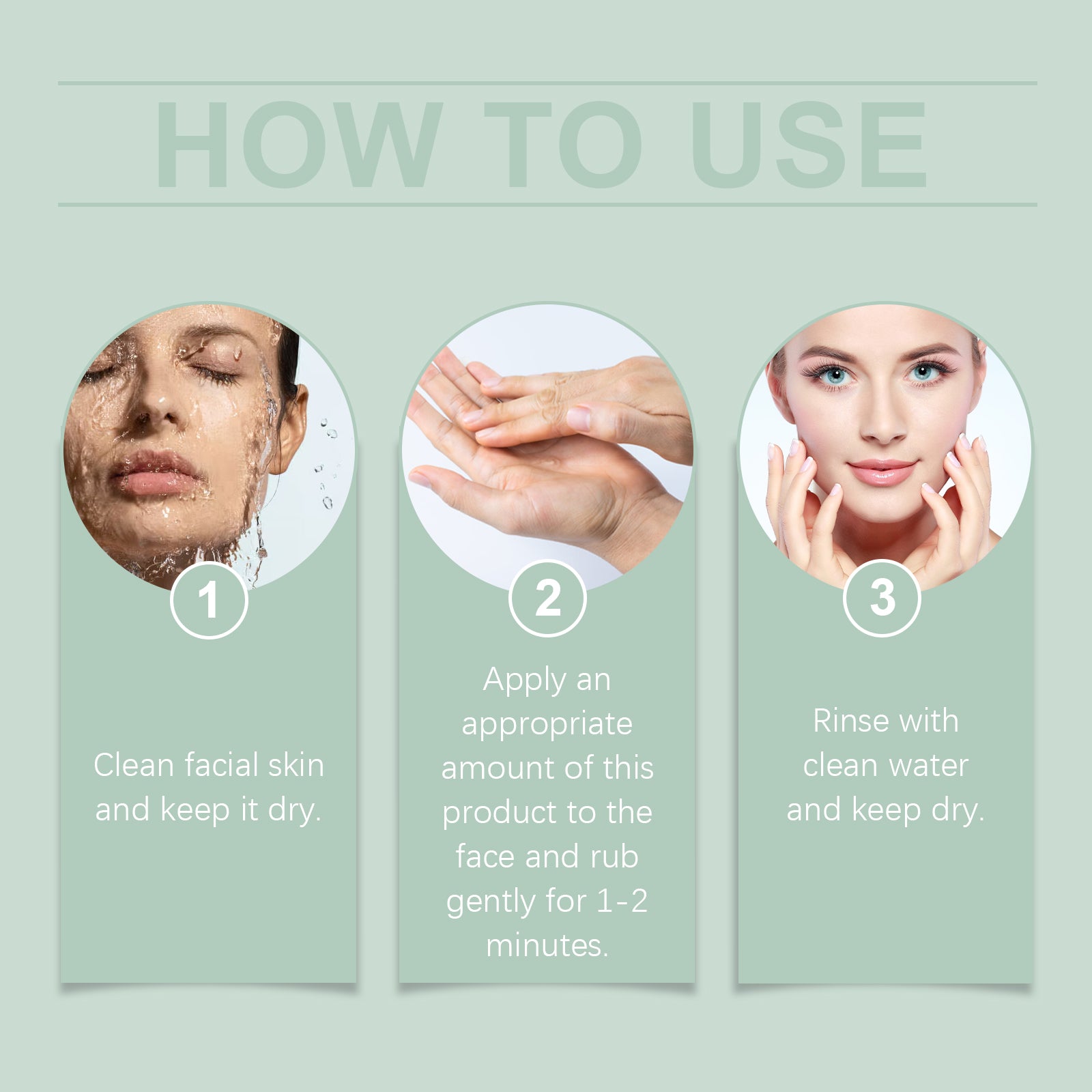 OUHOE Herbal Cleansing Gel For Gentle Skin Care, Cleansing, Hydrating And Pore Narrowing Facial Treatment 5 1ed61c5d-7076-4495-9c62-be378e7ff8c4 null