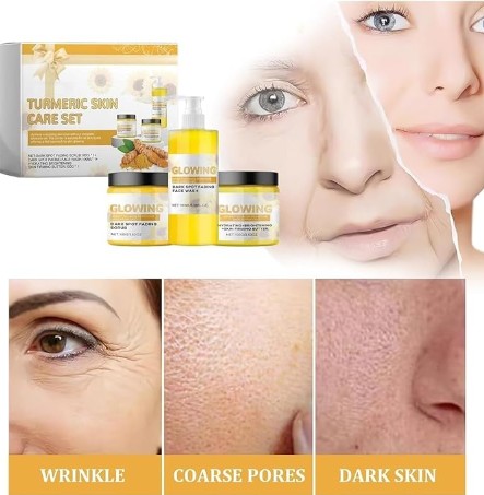Eelhoe - Turmeric Skin Care Set 5 27a54903-5f2f-4885-a39d-9dd4ebec4469 null