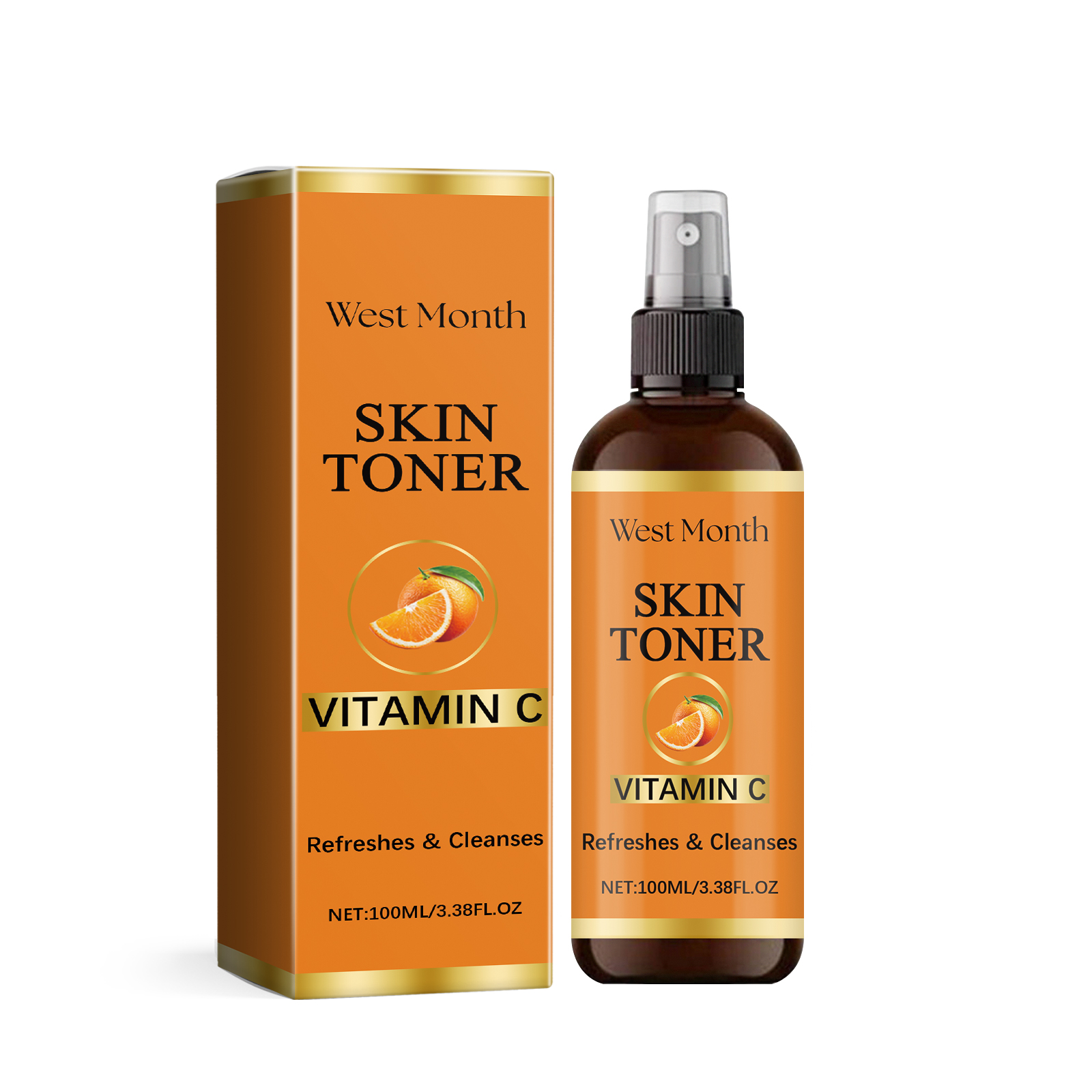 West&Month Toner Spray Hydrates And Moisturizes And Brightens Skin 100ml 128.4g 5.82*1.65*1.65inch 5 32f7c667-621b-4dce-b0d9-3e4fe3996eca null
