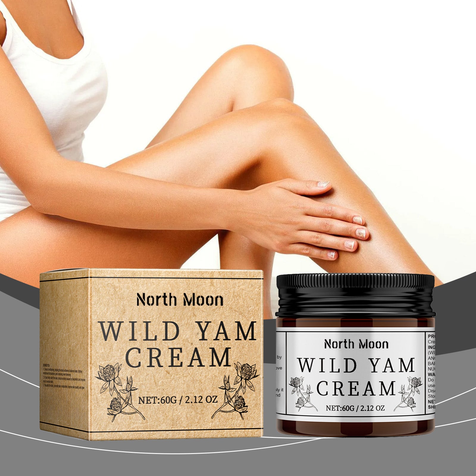 North Moon Wild Yam Body Cream Moisturizes And Moisturizes Skin Care Moisturizing And Refreshing Care Cream For Skin 5 33704ef7-4c80-466f-aee9-2d2e306aebf2 null