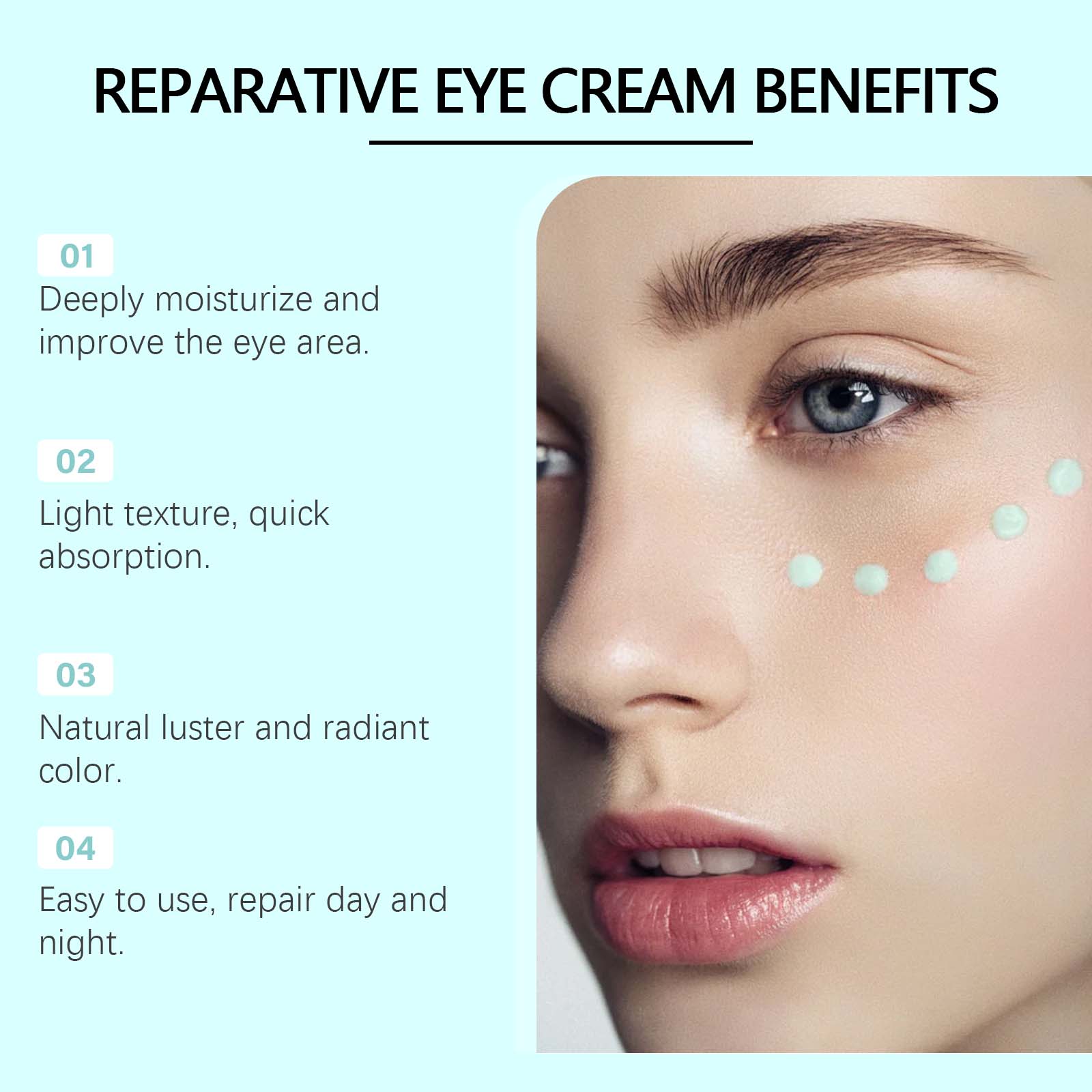 Hoygi Light Fine Lines Repair Eye Cream Firming Repair Dark Circles Light Fine Lines Moisturizing And Hydrating Eye Cream 5 353c1f6b-085c-4a1d-a9e4-c851d527cd3c null
