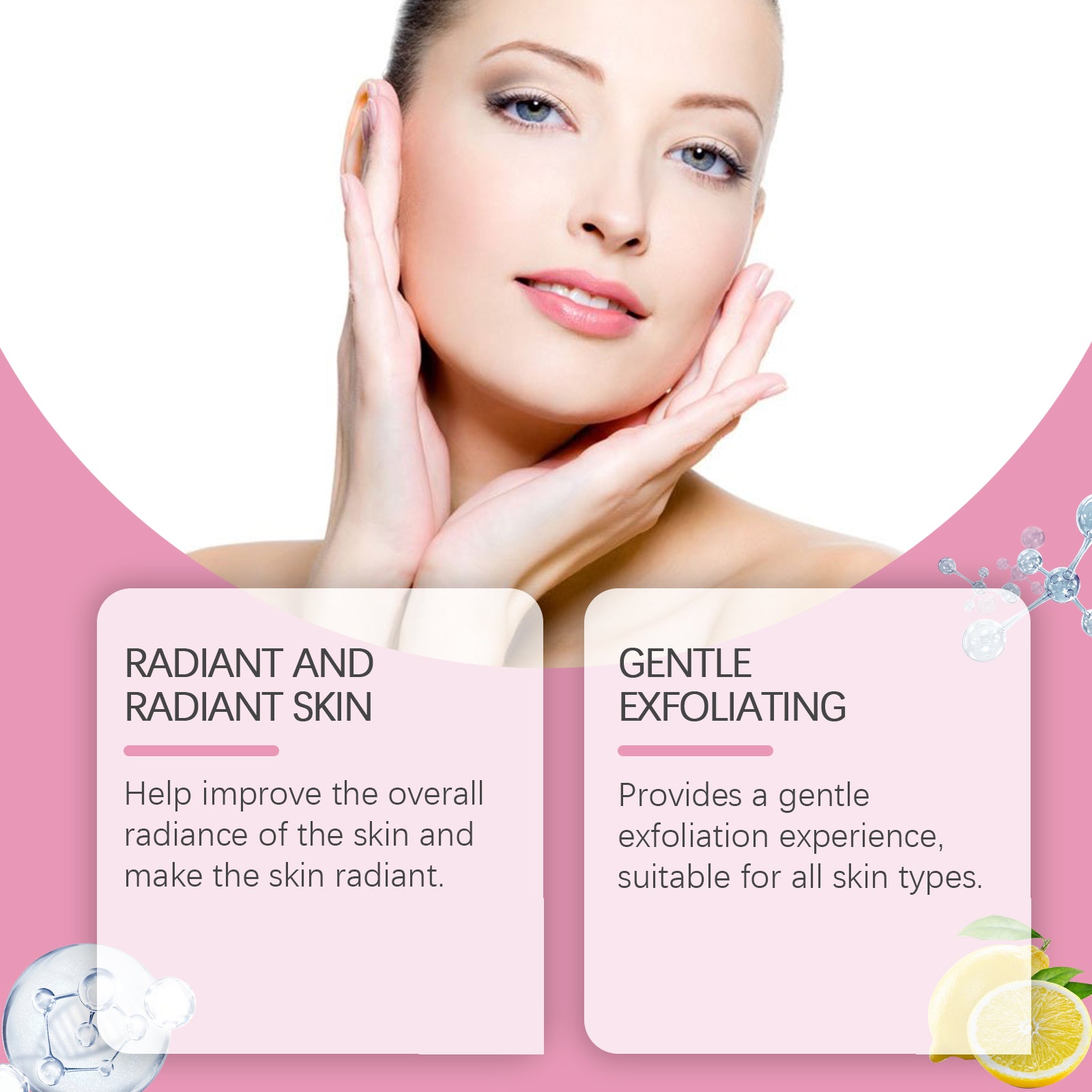 OUHOE Brightening Face Scrub, Gently Cleansing Exfoliating Dead Skin Brightening Soft Cleansing Scrub 5 3bf8902c-799e-4650-b50e-53a4dbfe4bdc null