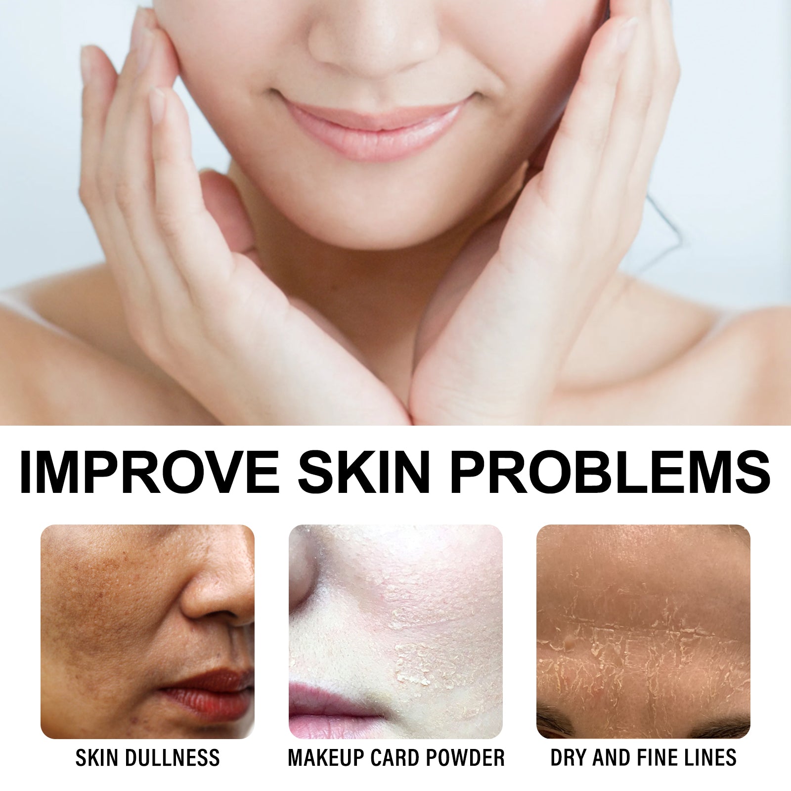 OUHOE Ferulic Acid Serum, Lighten Fine Lines And Spots Revitalize Skin Delicate Pores Repair Dry Skin Moisturize 5 3fa54686-7107-45b6-a482-13a8a5e2744a null