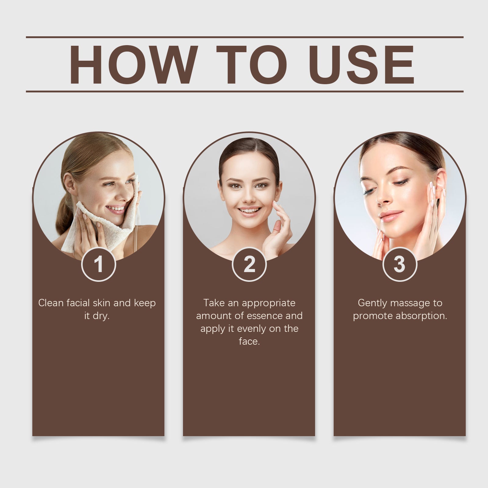 OUHOE Facial Skin Care Essence, Gentle Moisturizing, Moisturizing, Light And Nourishing Facial Essence 5 3fb3a71c-cda4-493d-b9fe-4e05eaaa6830 null