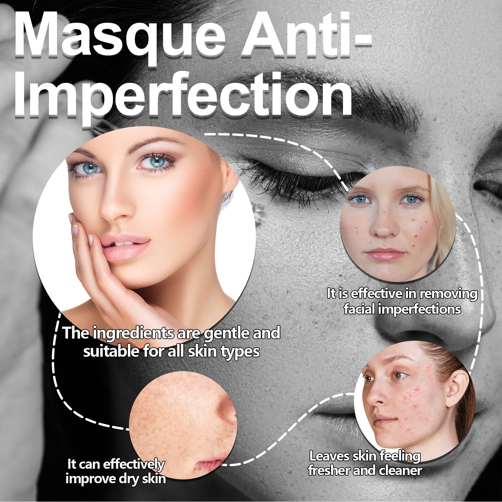 West Month Masque Anti-Imperfection, Clean And Repair Acne Seal Oil Control Solid Mask 5 40d7353e-a823-4f92-8f84-e191af12ff93 null