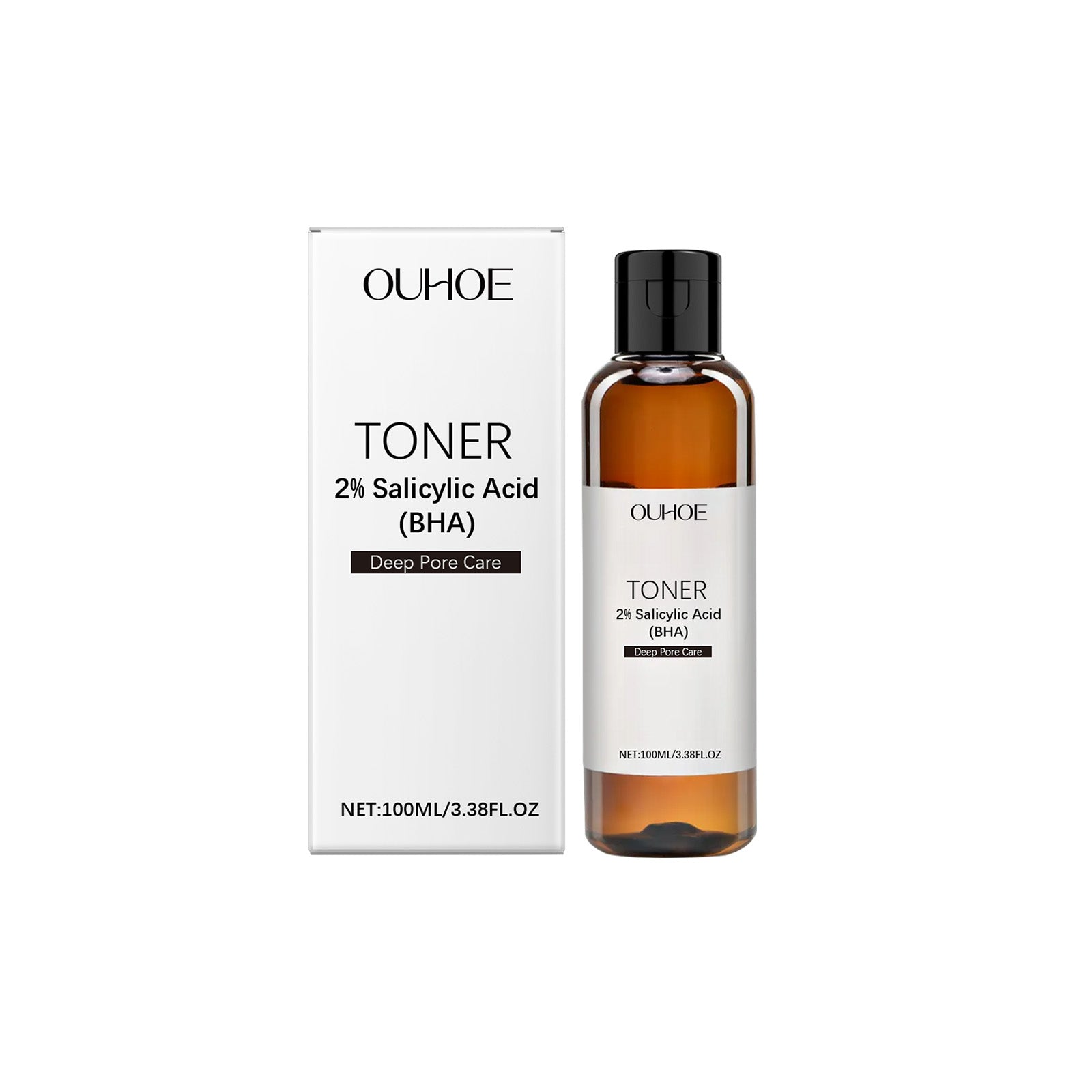 OUHOE Salicylic Acid Pore Care Toner Gently Moisturizes And Hydrates Skin Refreshing Toner 100ml 130.1g 5*1.61*1.61inch 5 47f4c671-d9de-4c95-9ae4-8c12e2241019 null