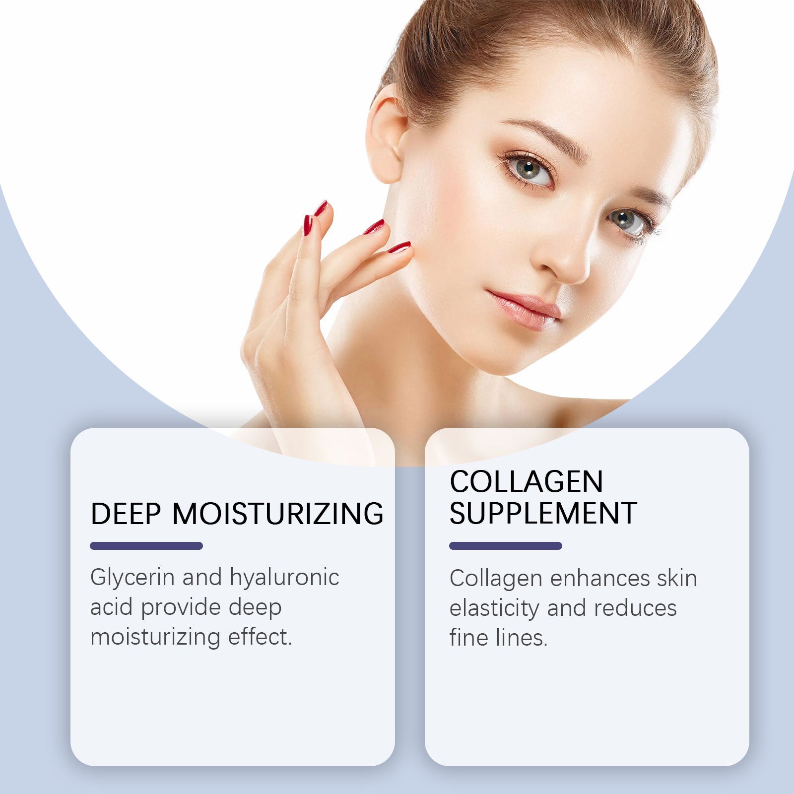 OUHOE Facial Moisturizer, Hydrating And Moisturizing Facial Skin Firming Hydrating And Brightening Repair Cream 5 4821a618-272e-42d2-9ec1-a788a76a397c null
