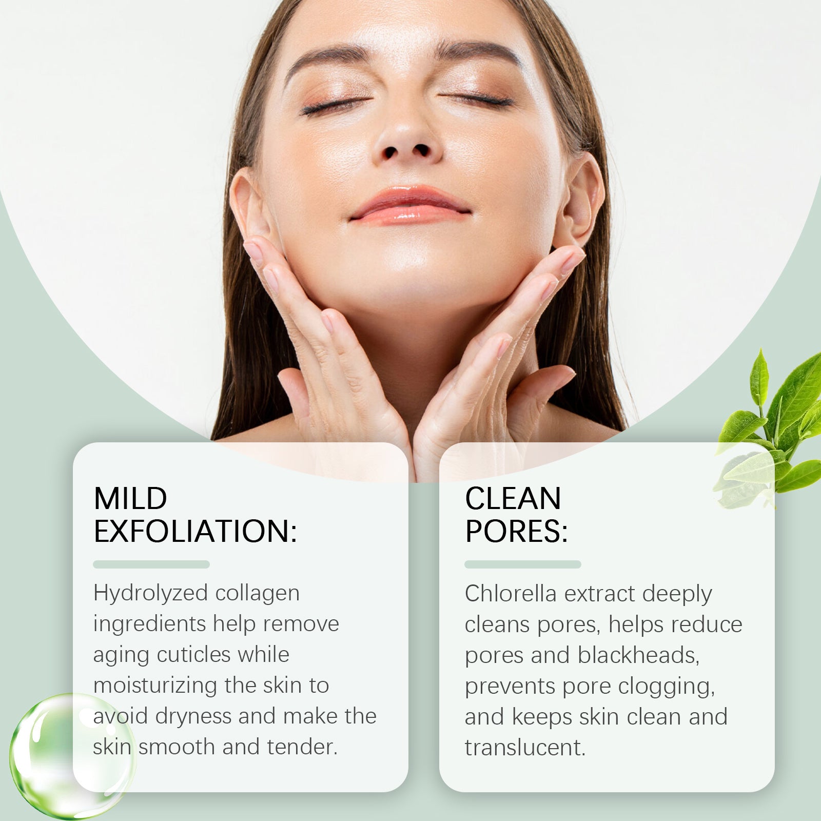 OUHOE Herbal Cleansing Gel For Gentle Skin Care, Cleansing, Hydrating And Pore Narrowing Facial Treatment 5 49adc699-f0f3-4232-b5b1-7a2229117b09 null