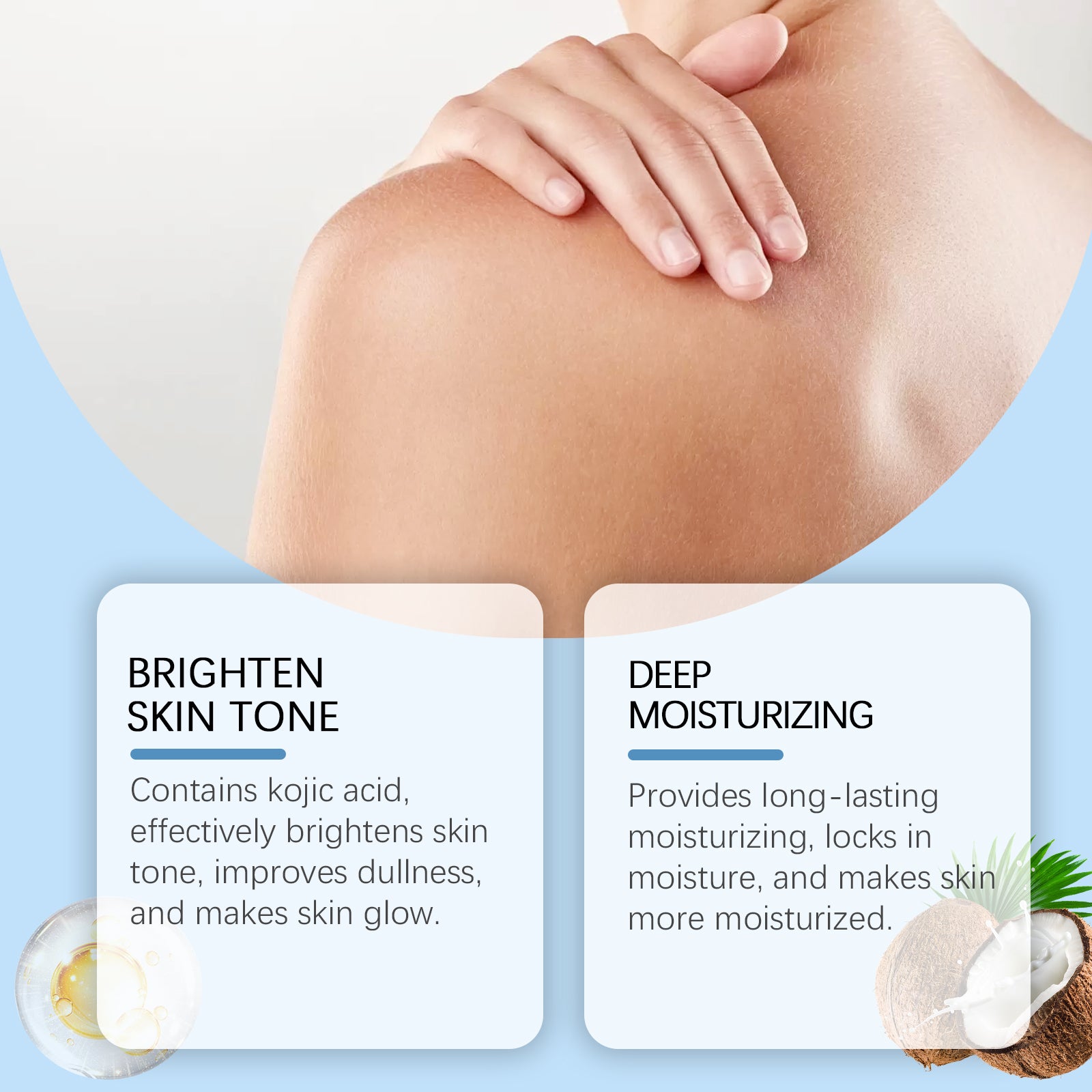 OceAura Skin Care Essence Is A Daily Moisturizing, Moisturizing, Translucent And Brightening Body Skin Essence 5 4d645e72-af79-4d05-ad08-a1b755955cbf null