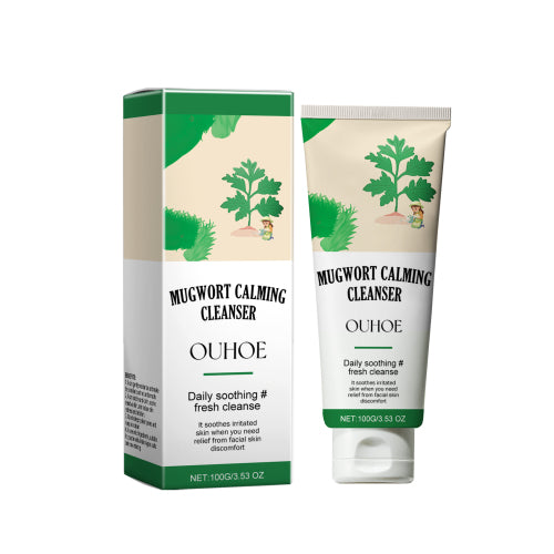 OUHOE Mugwort Calming Cleanser, Hydrating And Moisturizing Deep Clear Pores Balance Oil Moisturizing Cleanser 5 5aa8bfb3-a0ca-45fc-80fb-89f673b6d2b3 null