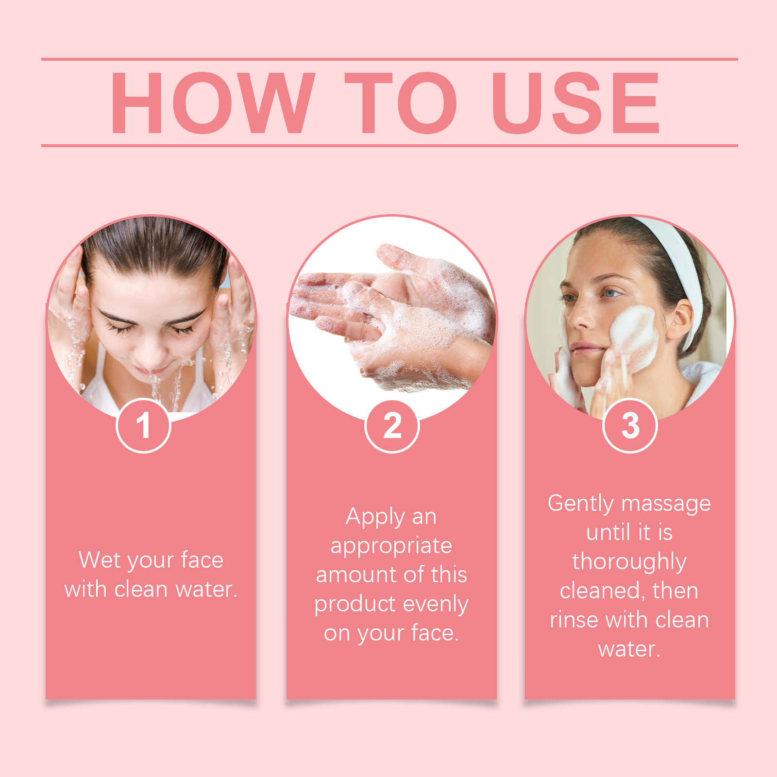 OUHOE Salicylic Acid Foam Cleanser Gentle Moisturizing Oil Control Facial Skin Cleansing Delicate Pore Cleanser 5 5ddd431e-07f8-4139-91a5-9c7589dbedb2 null