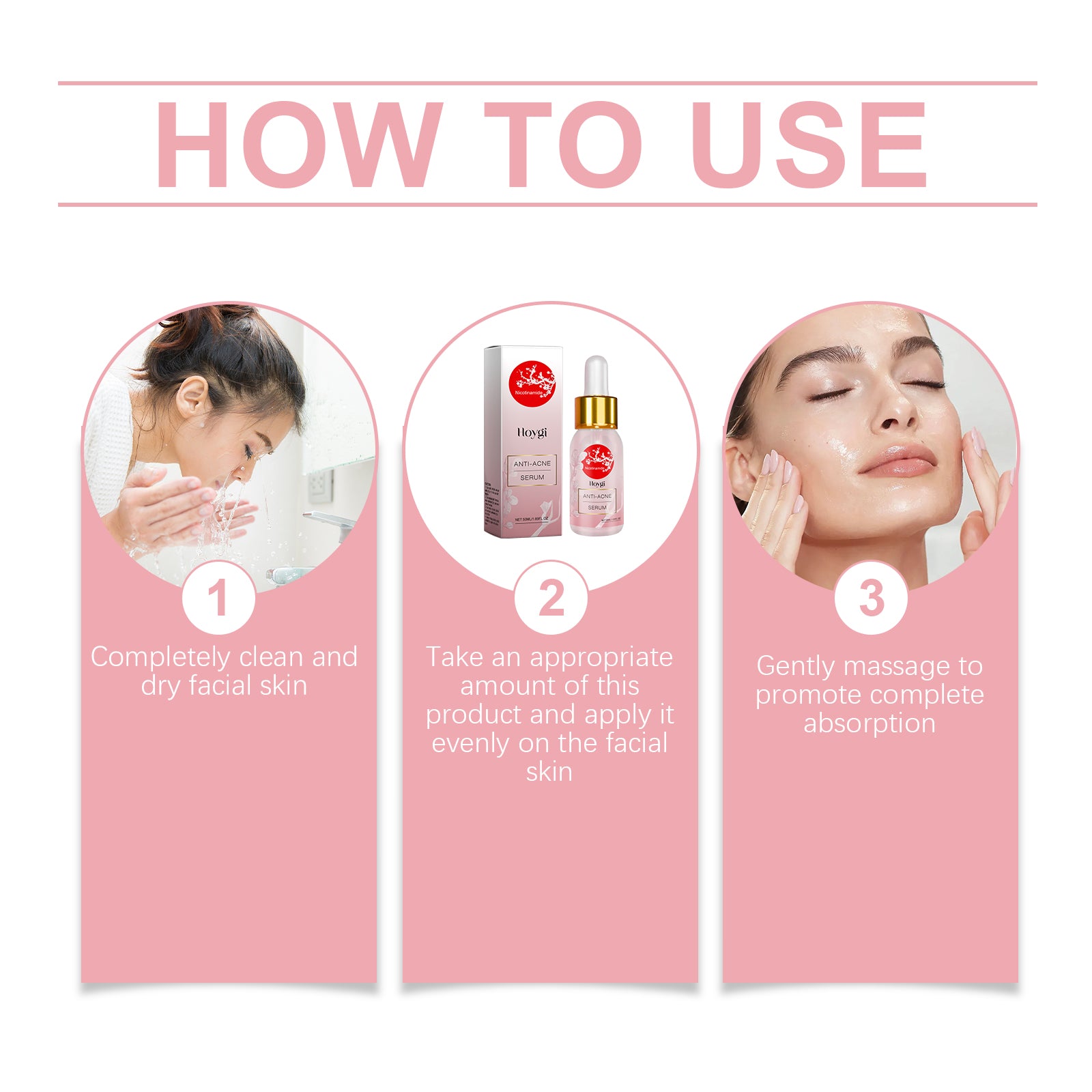 Hoygi Nicotinamide Anti-Acne Serum Mild Anti-Acne Serum Improve Acne Moisturizing Repair Serum 5 5fc45156-9f16-4468-9aa4-7afd215465dc null