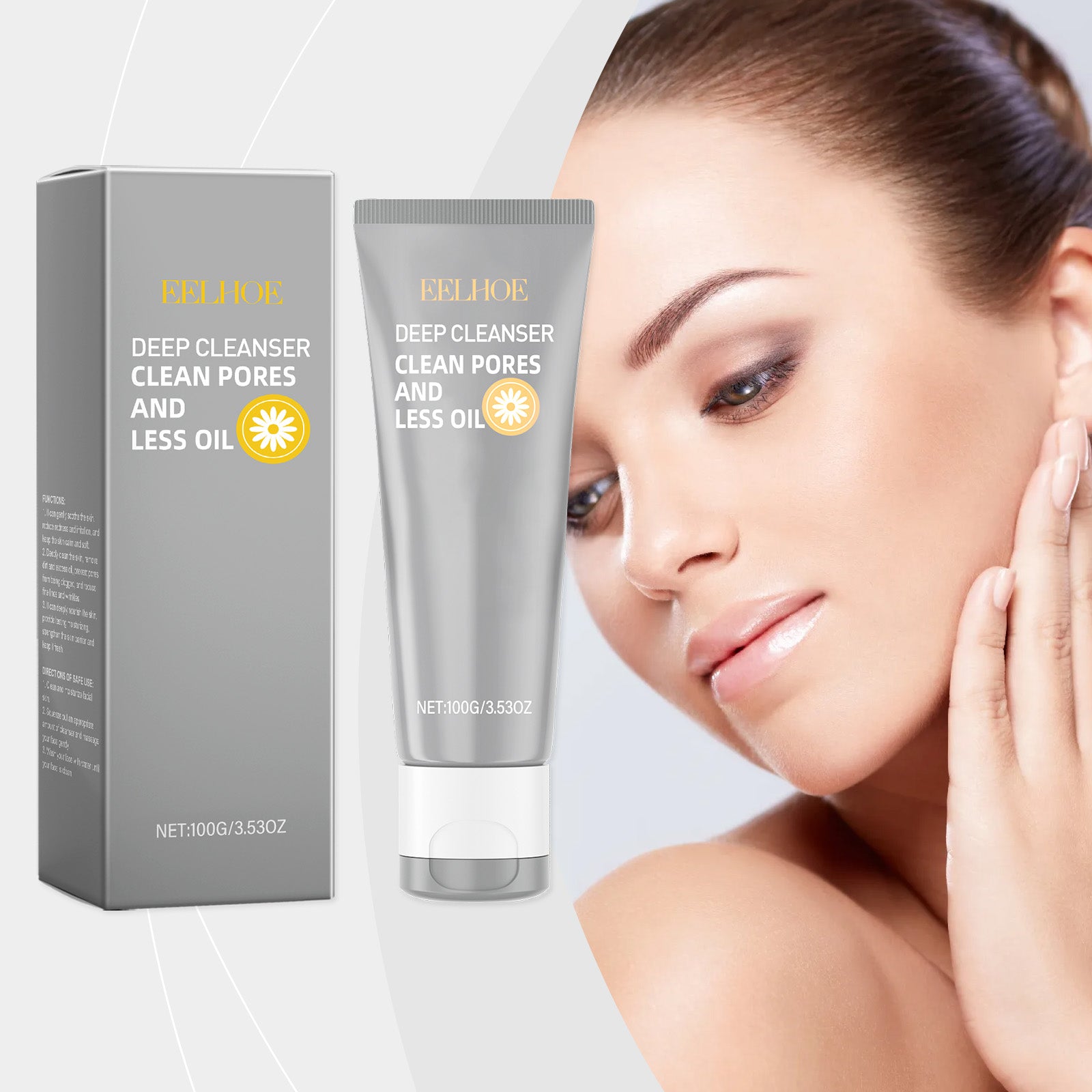 EELHOE Amino Acid Cleanser, Gentle Cleansing Facial Skin Moisturizing And Nourishing Skin Care Cleanser 5 68349695-e341-41bc-b772-4869442a7733 null