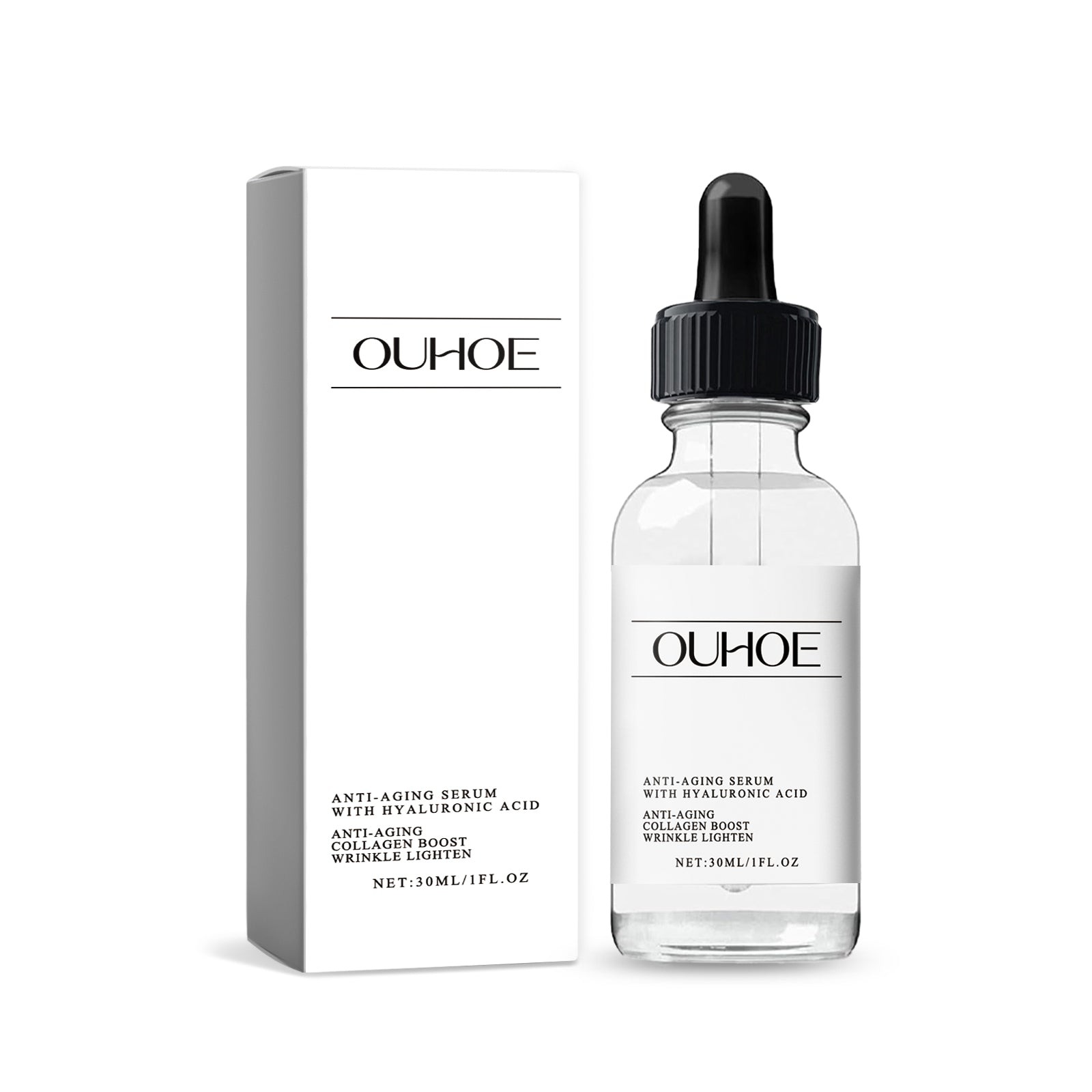 OUHOE Polypeptide Facial Essence, Moisturizing, Hydrating, Brightening And Glowing Facial Skin Essence 30ml 46g 4.33*1.18*1.18inch 5 6bdfc536-8af8-472c-82f4-3f225528f7c4 null