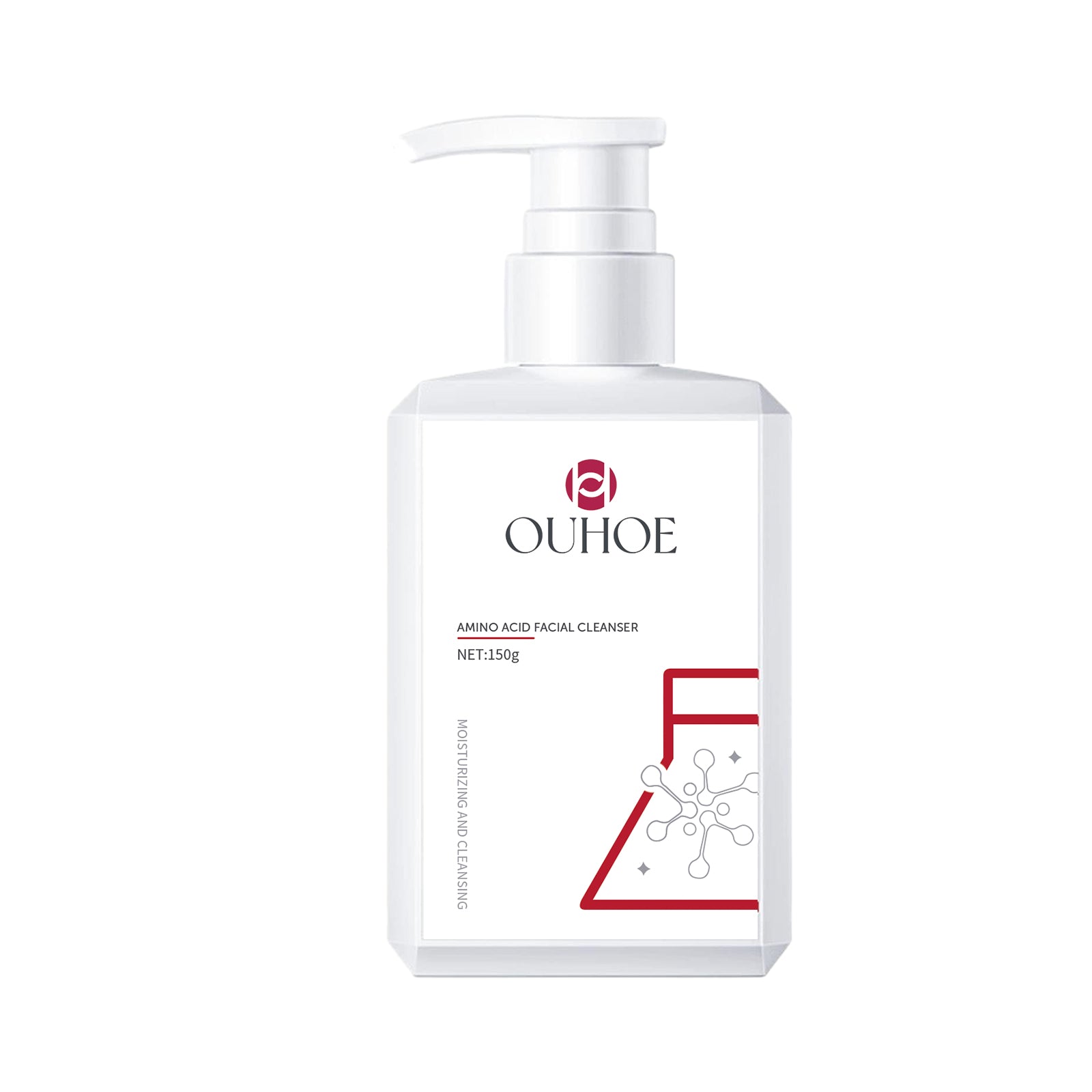 OUHOE Facial Cleanser Cleanser For Cleansing Pores, Moisturizing, Hydrating, Soft, Refreshing And Firming Skin 150g 182.33g 5.35*2.75inch 5 7fdc1e02-3bdf-4c99-a9c9-35e7abee3102 null