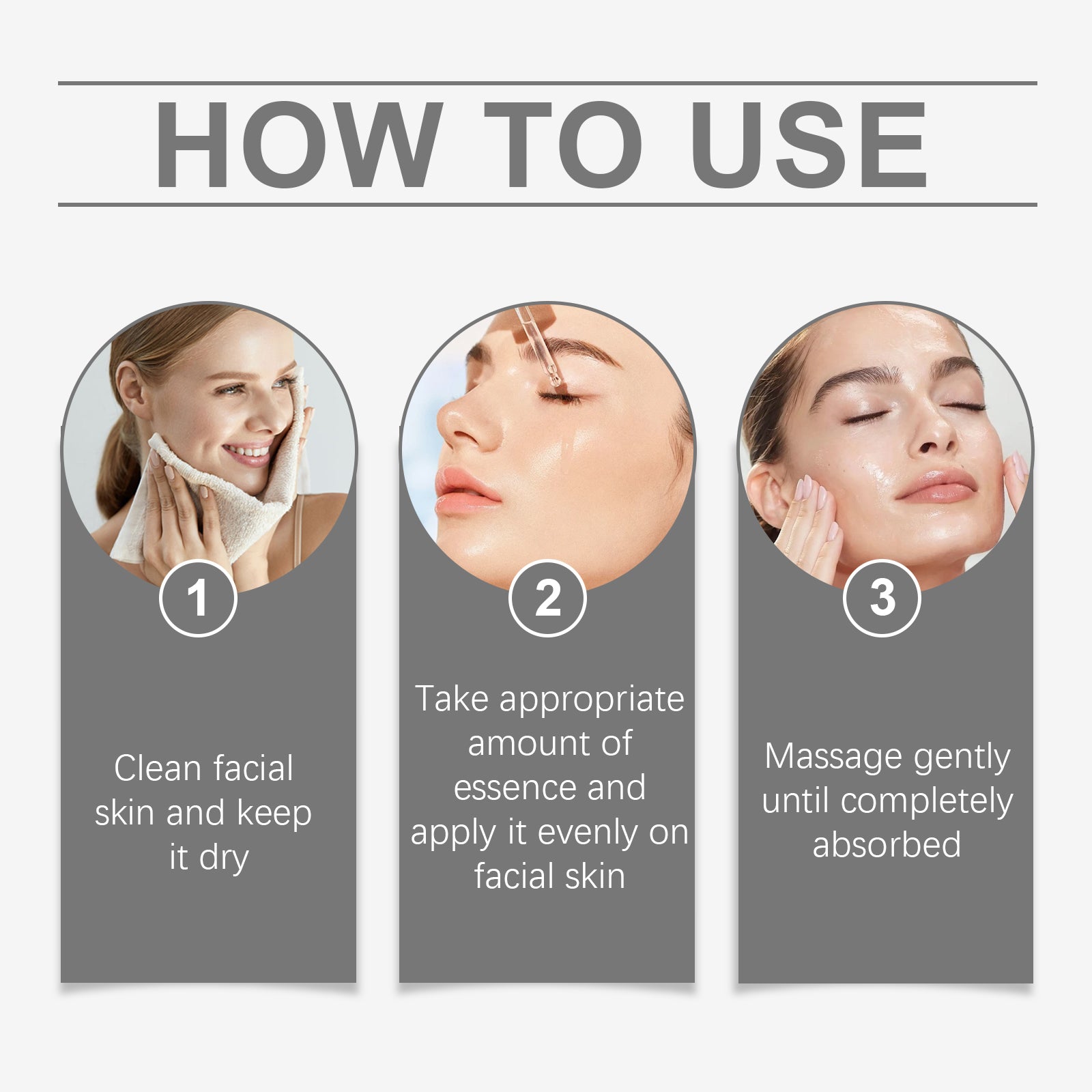 OUHOE Polypeptide Facial Essence, Moisturizing, Hydrating, Brightening And Glowing Facial Skin Essence 5 80354945-291d-4b42-bf75-b07ad567278e null