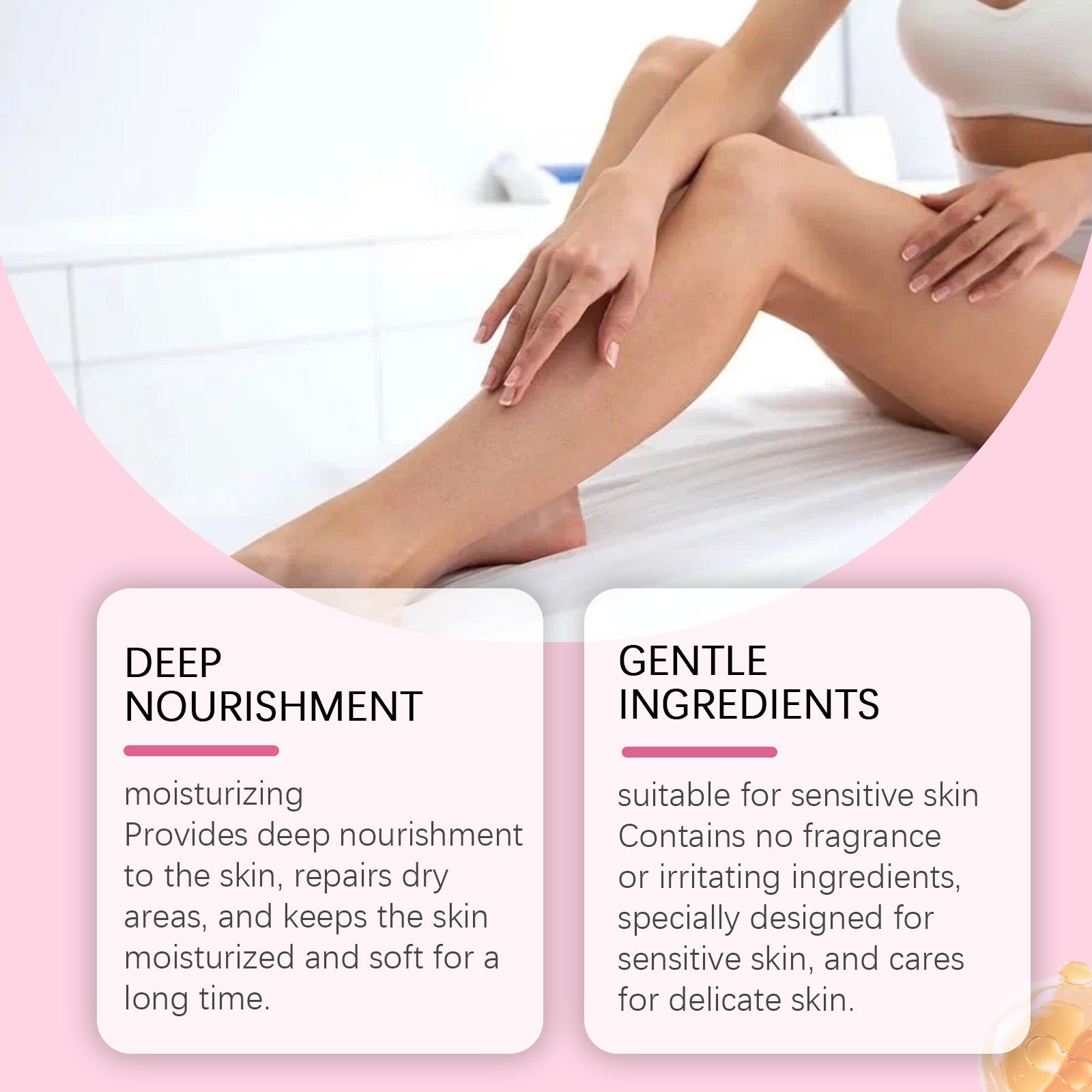 OUHOE Moisturizing Care Cream, Moisturizes, Hydrates, Improves Skin Dullness And Deeply Nourishes Skin Body Cream 5 8be03716-2a58-4880-b2fa-1c6144b86a56 null