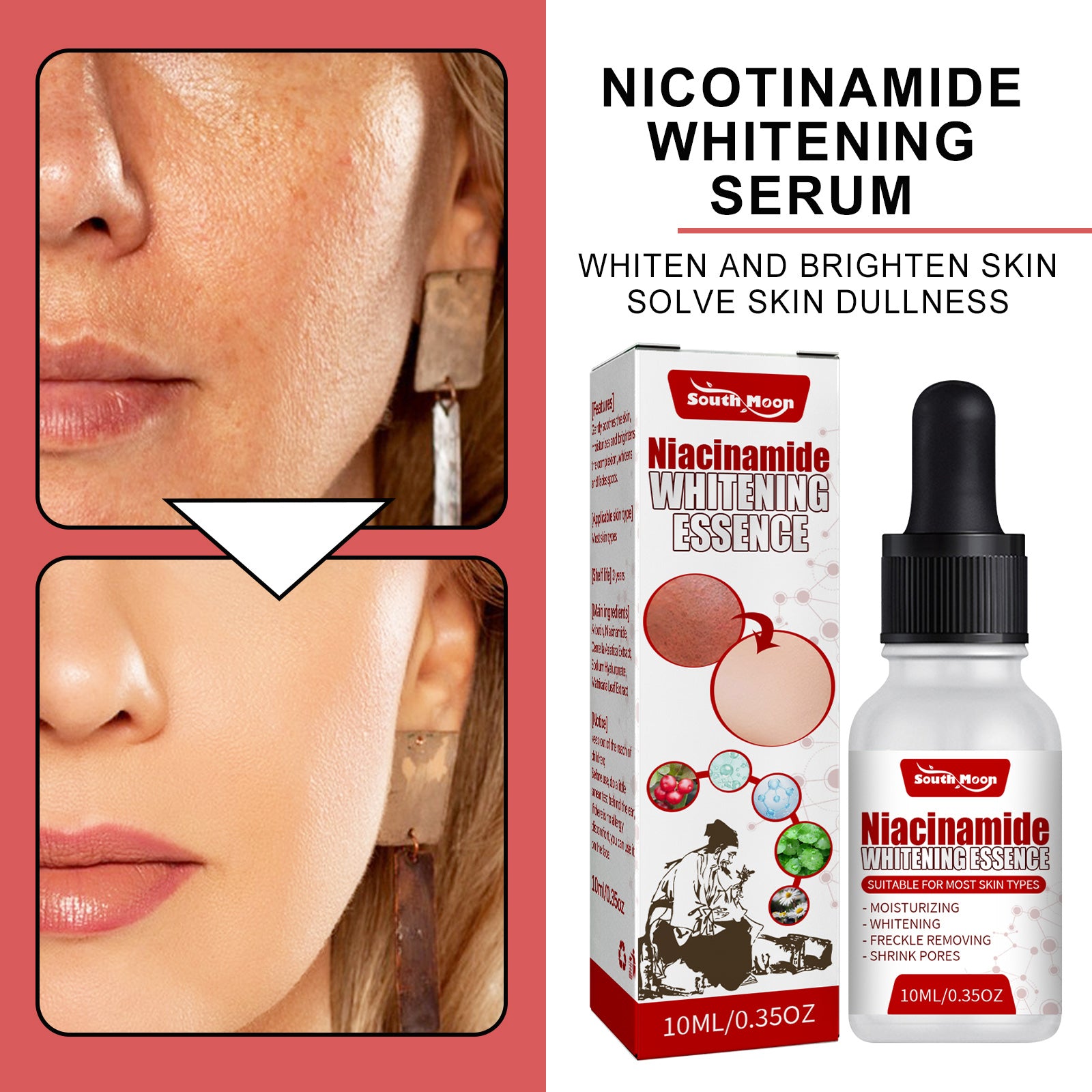 South Moon Nicotinamide Skin Care Essence Facial Skin Hydrating And Firming Skin Care Essence 5 8f799261-431d-4c8c-8d9b-d627549738c0 null
