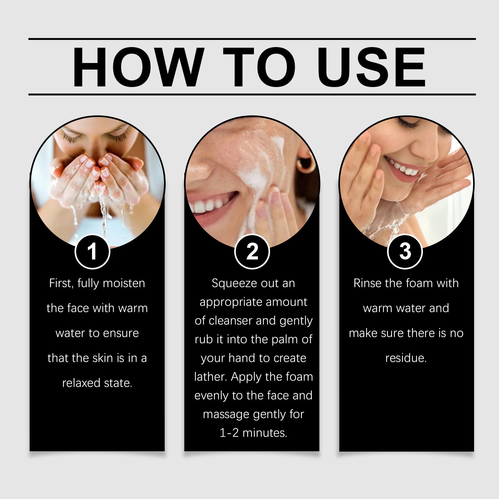 OUHOE Dual Cleansing Moisturizing Cleanser, Gentle Cleansing Facial Skin Refreshing Moisturizing Cleanser 5 8fb9e7f9-47c6-4f2d-8ce0-c116bebbc7bd null
