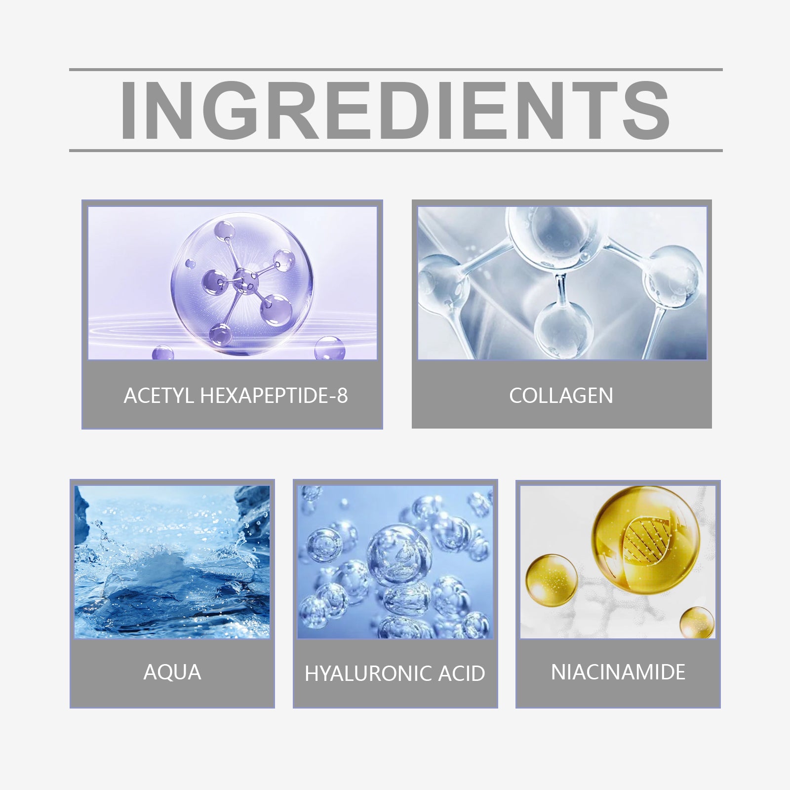 OUHOE Polypeptide Facial Essence, Moisturizing, Hydrating, Brightening And Glowing Facial Skin Essence 5 90c491c1-02b0-4e32-8b3c-fe67e54ee29b null