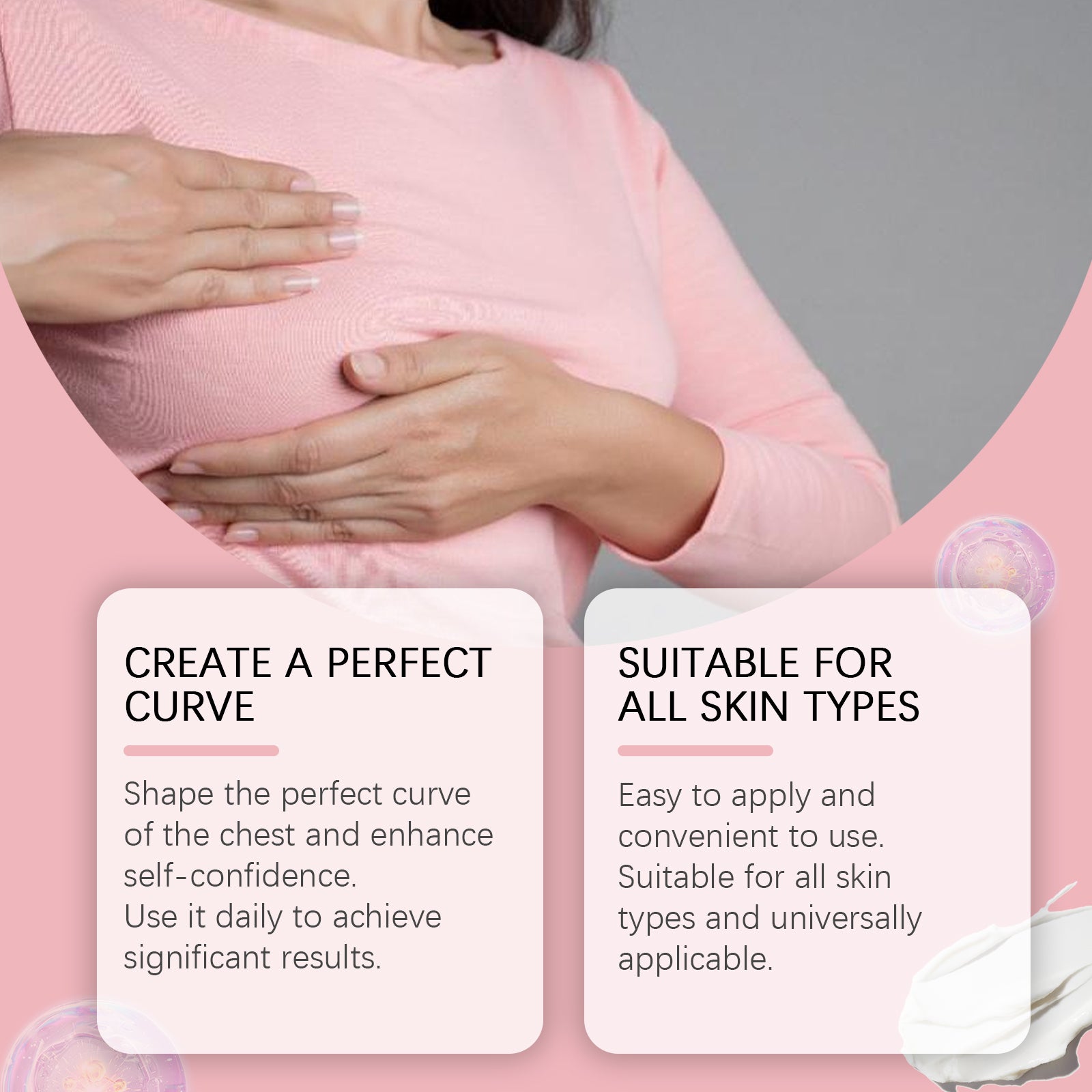 Wiyun Breast Moisturizer Breast Moisturizer Breast Skin Massage Elastic Body Nourishing Care Cream 5 9619ff5e-40a6-4773-a934-6956a9209236 null