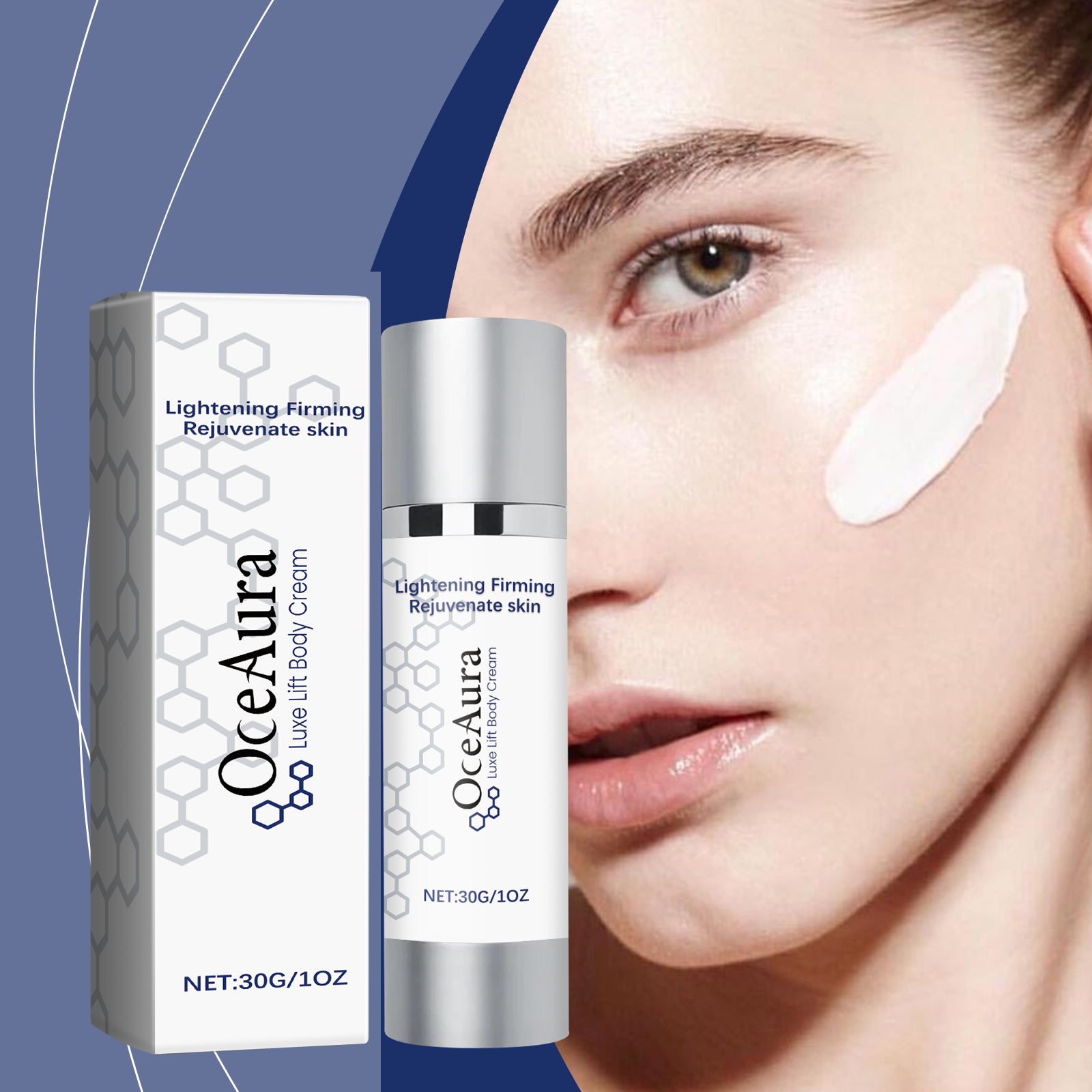 OceAura Body Cream Hydrates And Hydrates Hydrating Firming Repair Face Cream Body Cream 5 97255c43-967f-4642-a10e-f8c3e89cba88 null
