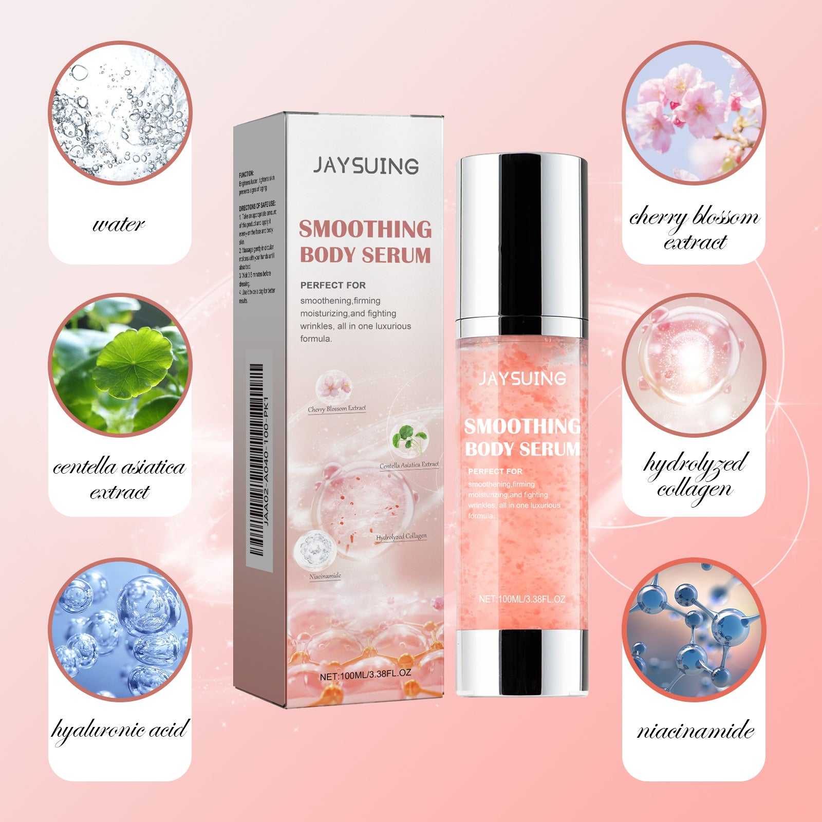 Jaysuing Smoothing Body Serum, Reduces Lines Moisturizes Skin Prevents Dryness And Cracks, And Repairs Skin Serum 5 9a647d16-c732-4ebb-bf92-a0e556c0fbec null