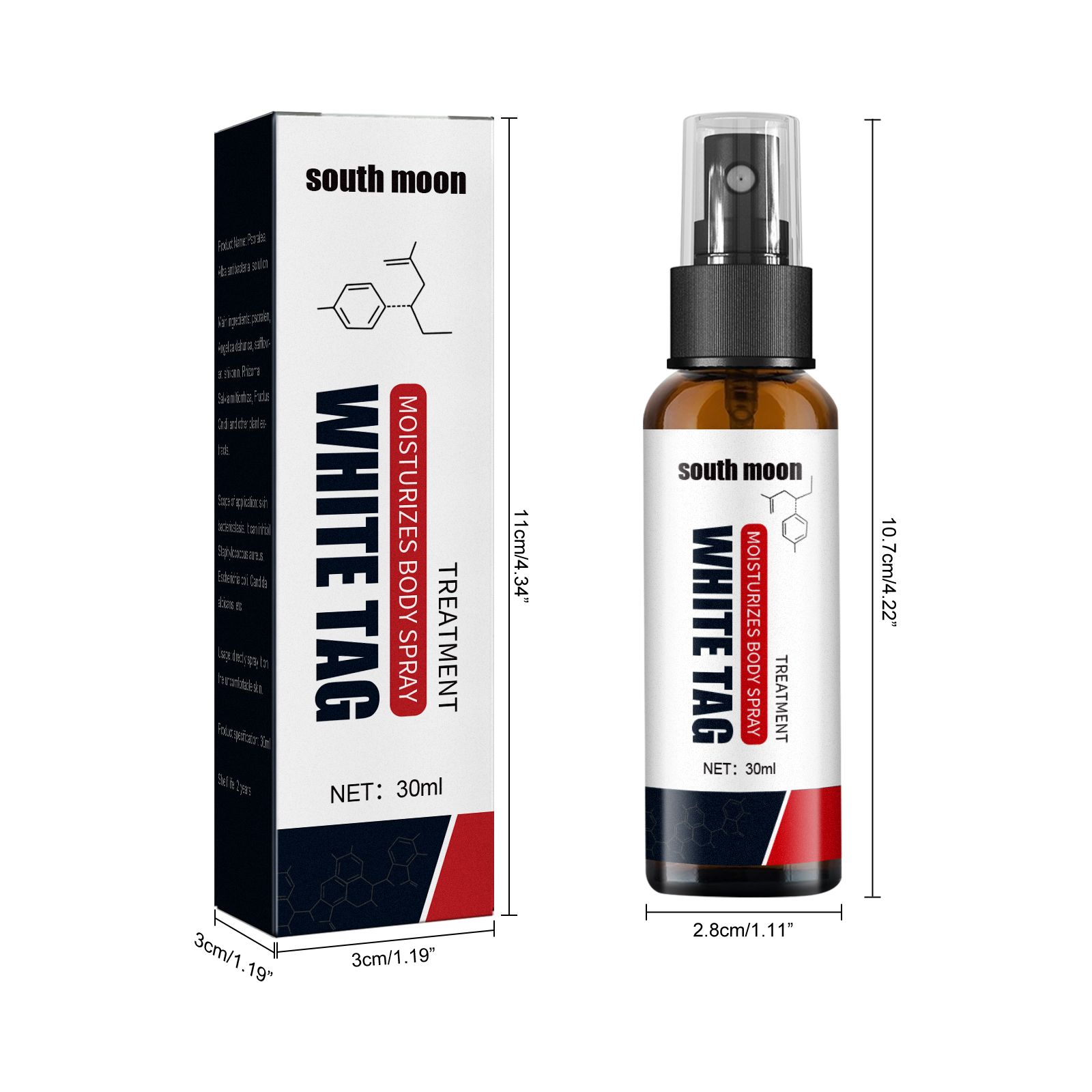 South Moon White Spot Clear Spray Tonic Topical Skin Repair Flower Spot Solution Treatment White Spot Clear Spray 5 9be711a4-b2ab-40fc-a978-45cab6746e6b null