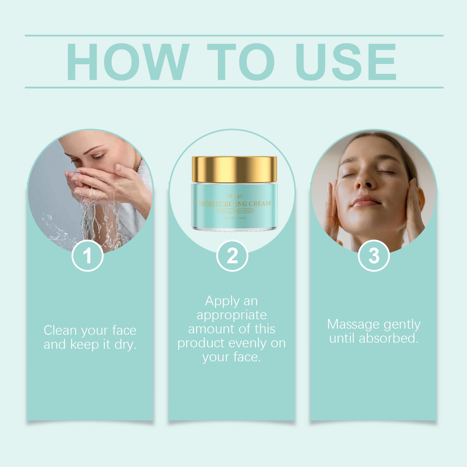 Hoygi Anti-Aging Facial Moisturizer, Hydrating Facial Skin Care Brightening And Moisturizing Skin Care Cream 5 9cc4027f-8995-4236-8187-fe3b5fdbe063 null