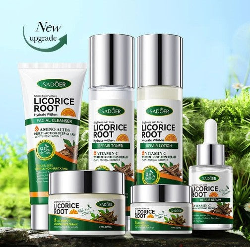 Sadoer - Licorice Root Whitening Skin Care Set 6pc 5 a2910ebe-c79b-49a9-929e-a09323774995 null