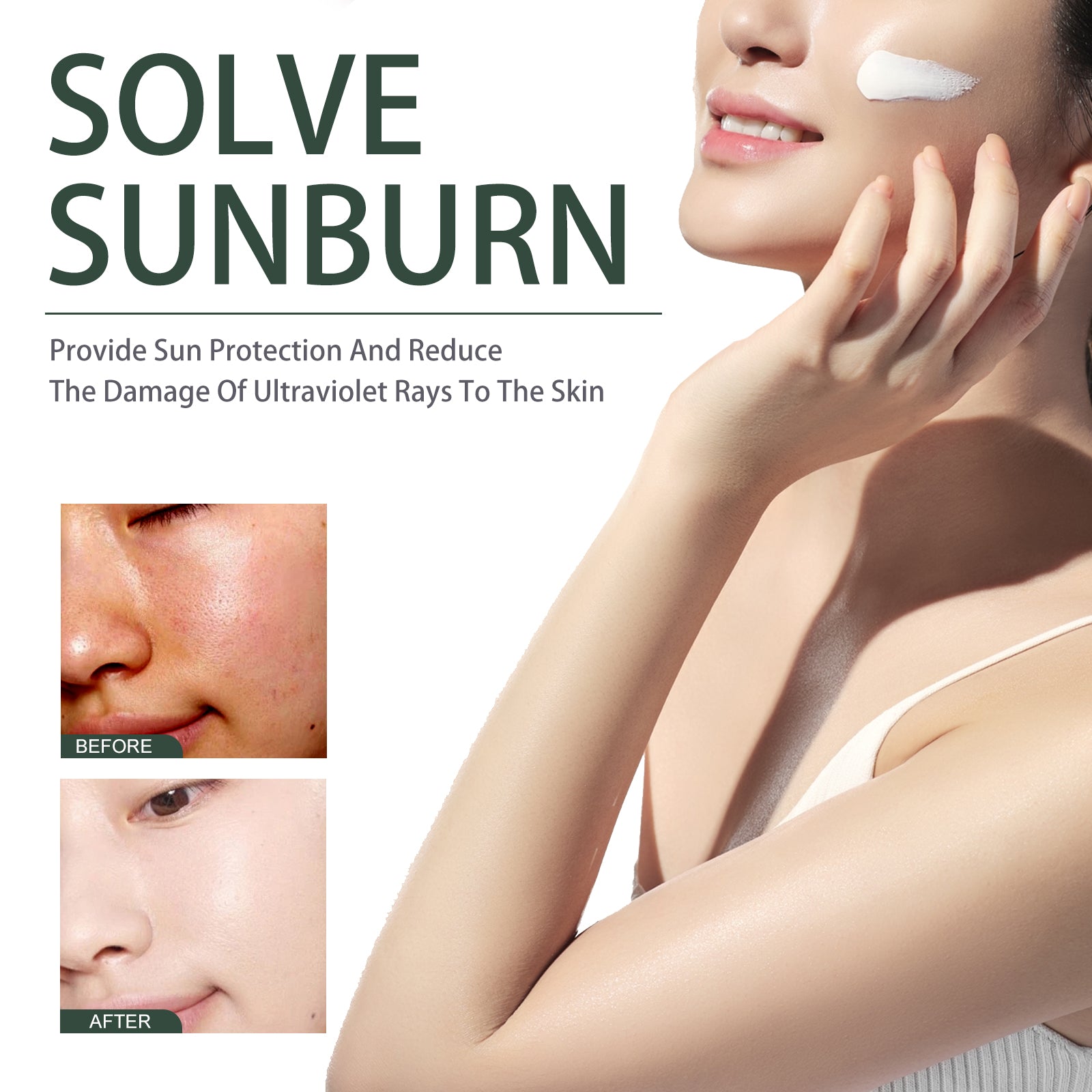 Hoygi Houttuynia Cordata Extractive, Summer Anti-UV Brightening Skin Anti-Dryness Refreshing Breathable Moisturizer 5 a41fa455-48ee-4e93-9a3b-f6420e8316df null