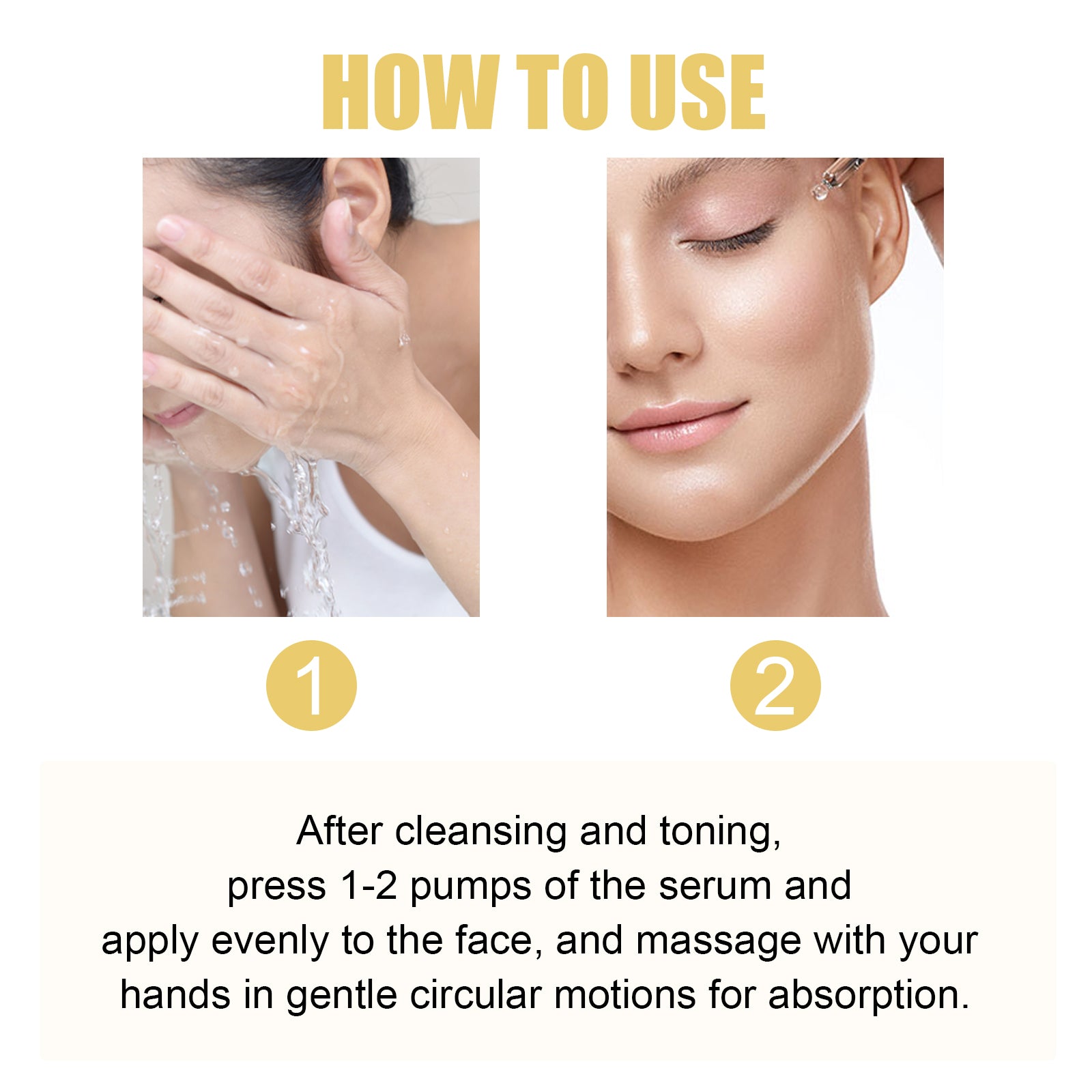 HOYGI Niacinamide Brightening Serum, Lightening Spots And Fine Lines Brightening Skin Hydrating Moisturizing Facial Treatment 5 a95314a9-327c-4d47-944e-879568923530 null