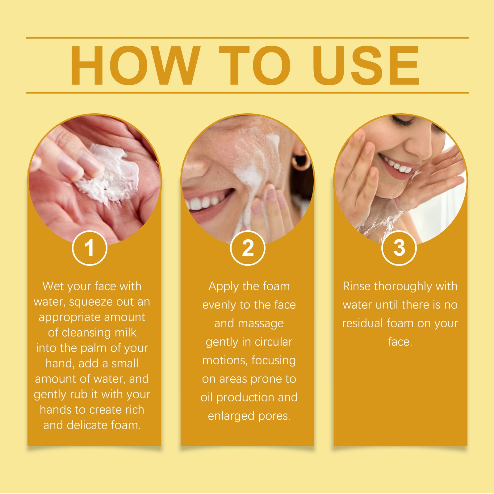 Ouhoe Nicotinamide Whitening Cleanser Deep Clean Hydrating Non-Tension Gentle Hydrating Whitening Moisturizing Cleanser 5 ade0f93c-13be-457b-bbda-cf4138c2f41e null