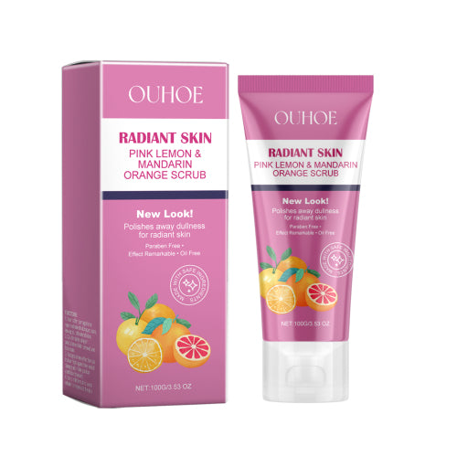 OUHOE Brightening Face Scrub, Gently Cleansing Exfoliating Dead Skin Brightening Soft Cleansing Scrub 5 b5884833-0f16-4e47-b3b2-ea8d0f959a64 null