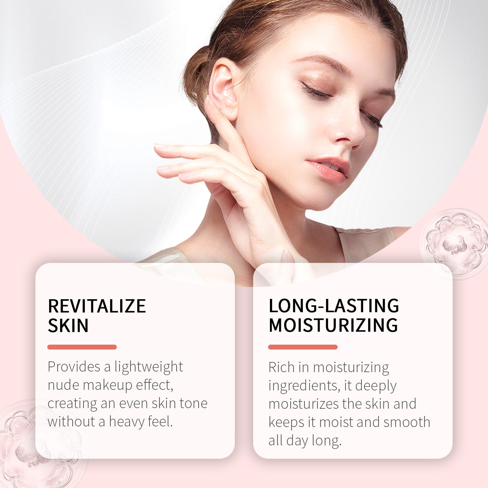 Eelhope Face Moisturizing High Light Cream Brightening And Radiant Skin Hydrating Long Lasting Nude Makeup Moisturizer 5 b6427629-df10-477c-9e65-751d60204d45 null