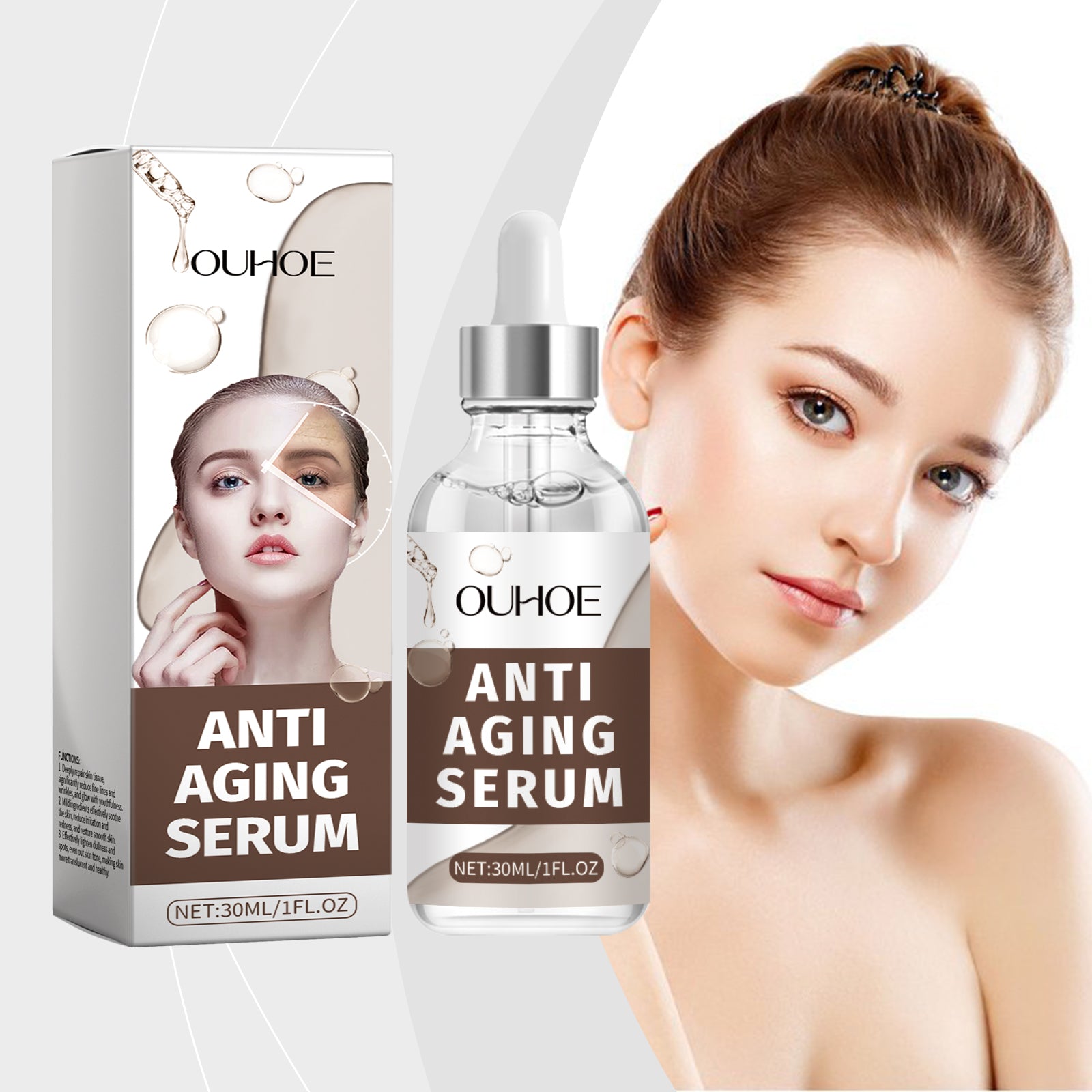 OUHOE Facial Skin Care Essence, Gentle Moisturizing, Moisturizing, Light And Nourishing Facial Essence 5 bd03fcea-4e1e-4b54-9a7b-58145932ecb0 null