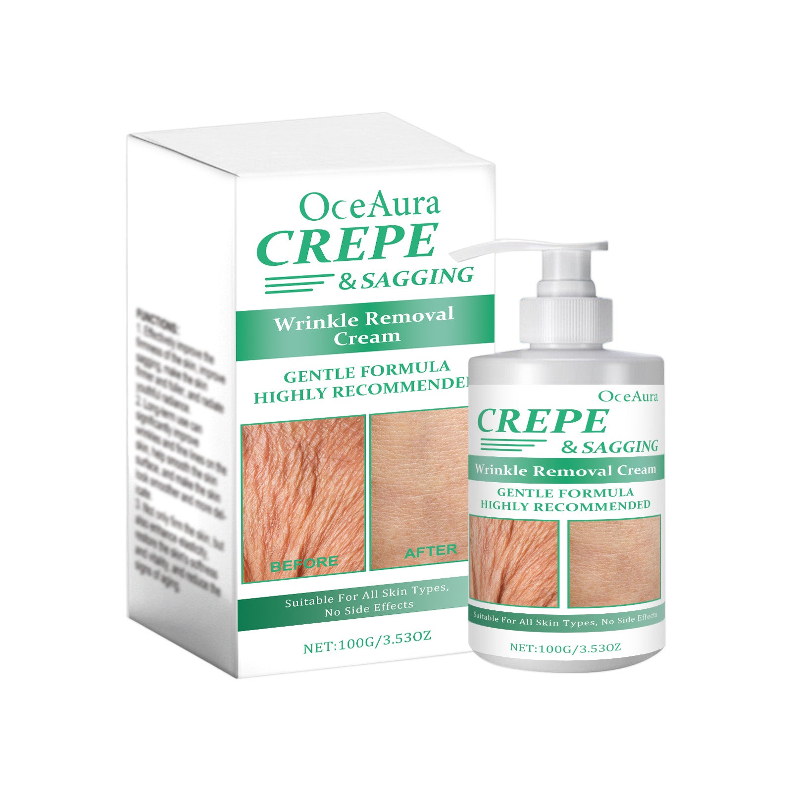 OceAura Firming Body Care Cream, Elastic Skin Firming, Hydrating And Moisturizing Body Nourishing Care 100g 136.06g 4.53*1.97*1.97inch 5 ccf9ee71-b582-43c1-821f-ba88705eaf99 null