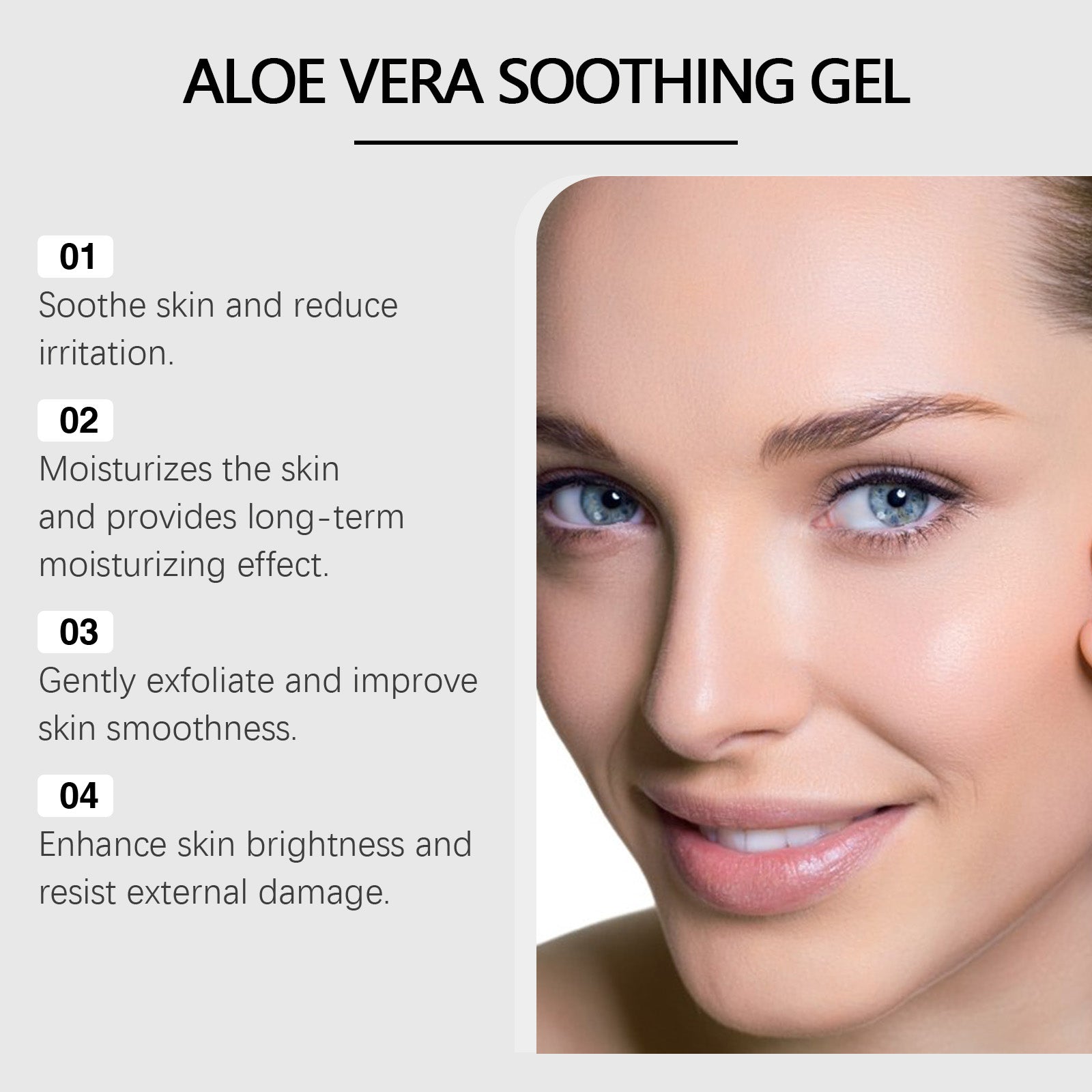 OceAura Aloe Vera Leaf Soothing Gel, Moisturizing Gentle And Comfortable Skin Moisturizing And Hydrating Skin Care Gel 5 ea6e10dc-c9f1-4f33-a223-312aaecdc7a0 null