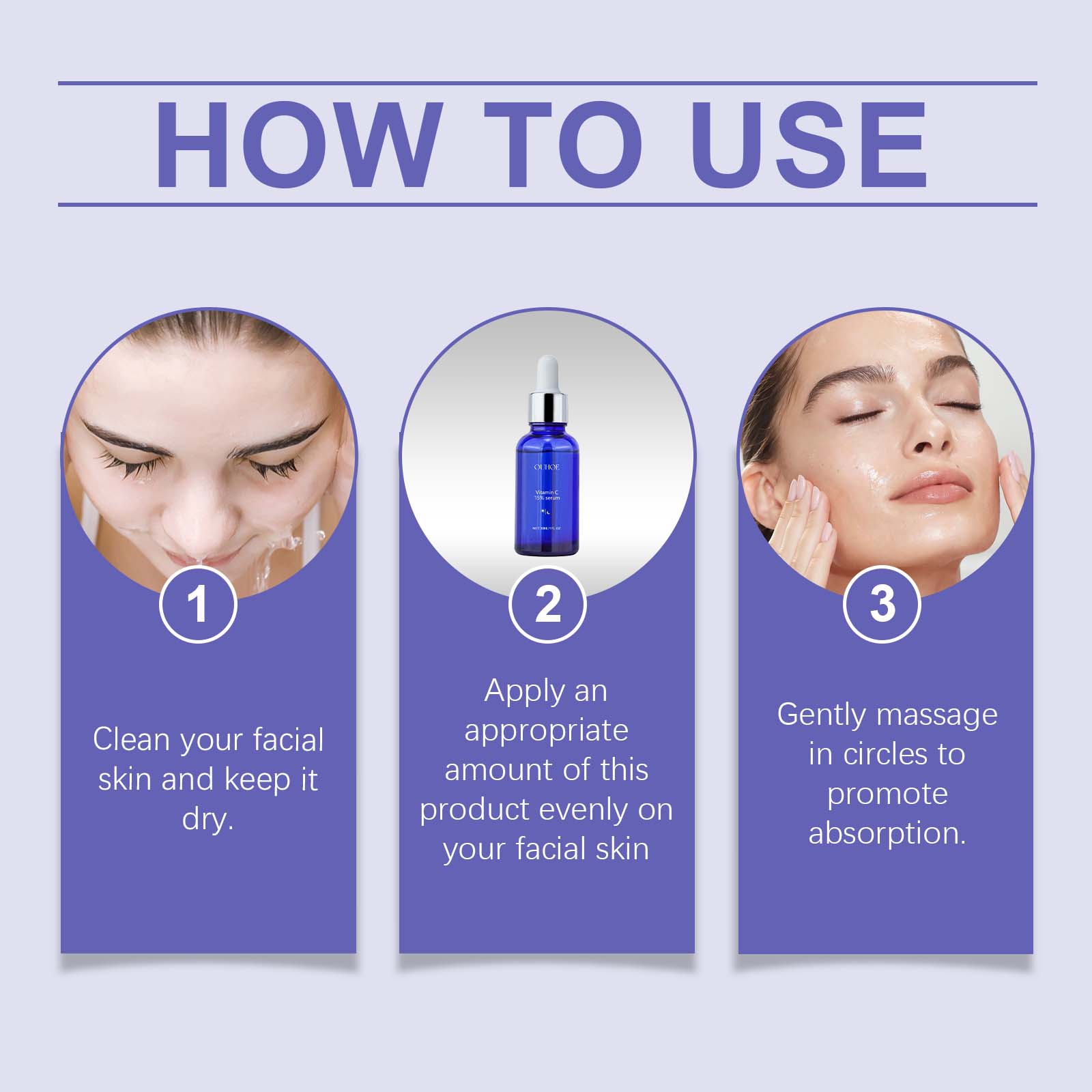 OUHOE Facial Firming Serum Moisturizes And Moisturizes Facial Skin Gently And Nourishes Daily Skincare 5 ec235ef7-b6f1-411e-b4f4-978c346621ef null