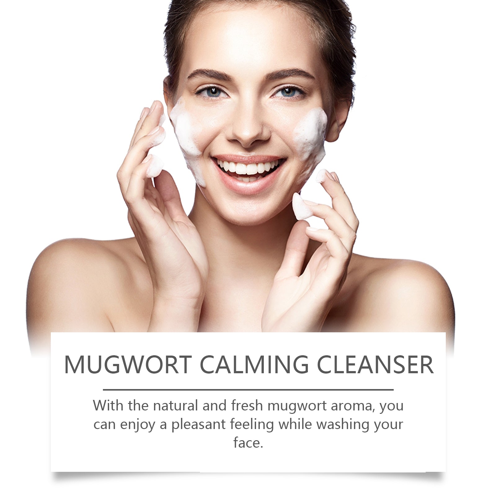 OUHOE Mugwort Calming Cleanser, Hydrating And Moisturizing Deep Clear Pores Balance Oil Moisturizing Cleanser 5 efa953a5-be97-49eb-bded-64938ef3017a null