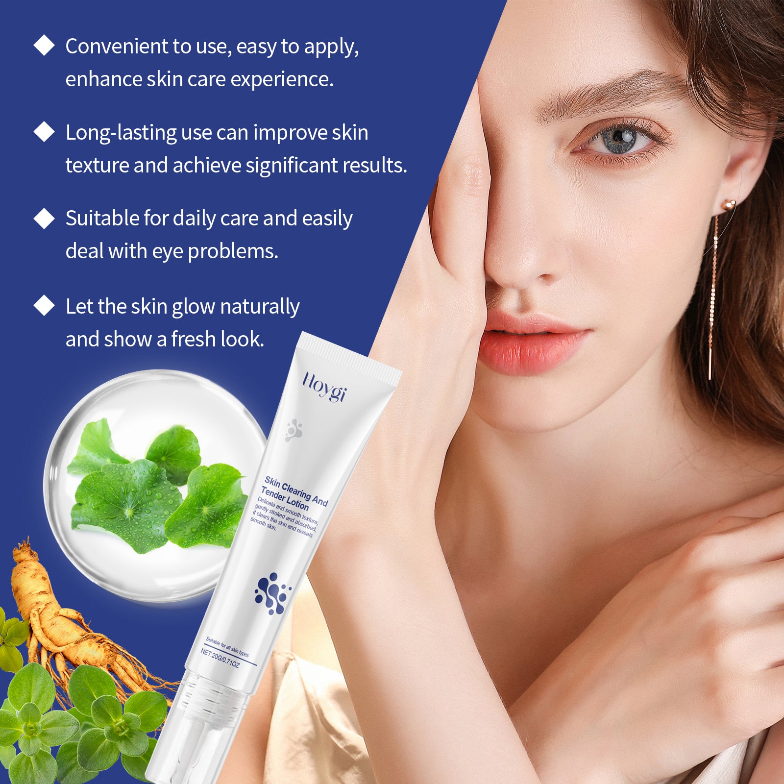 Hoygi Gentle And Nourishing Cleansing Facial Skin Moisturizing Moisturizing Light And Translucent Skin Care Lotion 5 f1d760bb-ed77-4448-9b95-e468172e4ef1 null
