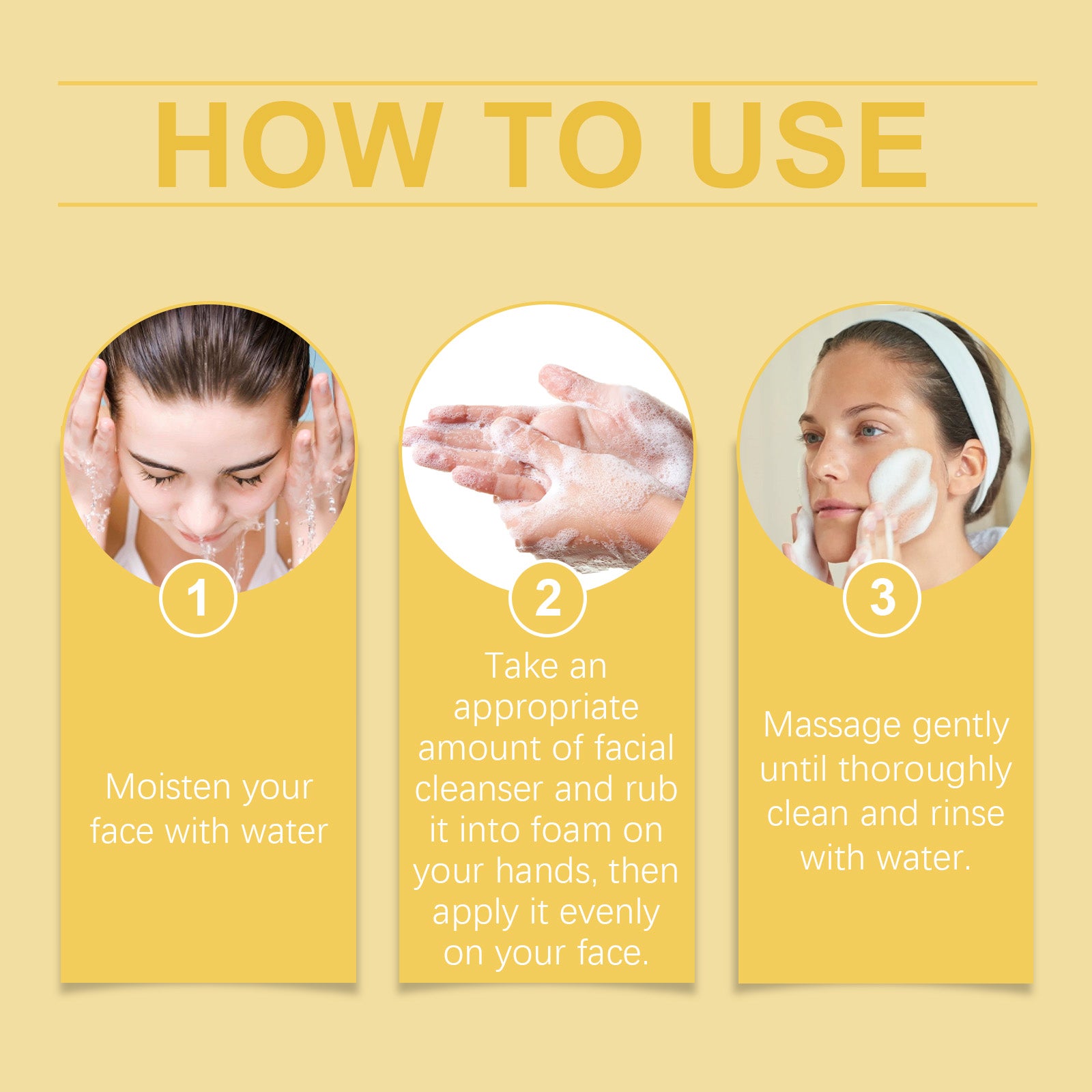 OUHOE Salicylic Acid Cleanser, Moisturizing Gentle Moisturizing Oil Control Cleanser Thick Foam Moisturizing And Not Tight 5 f5e7e2b4-844b-404a-a83c-926cd23fe70a null