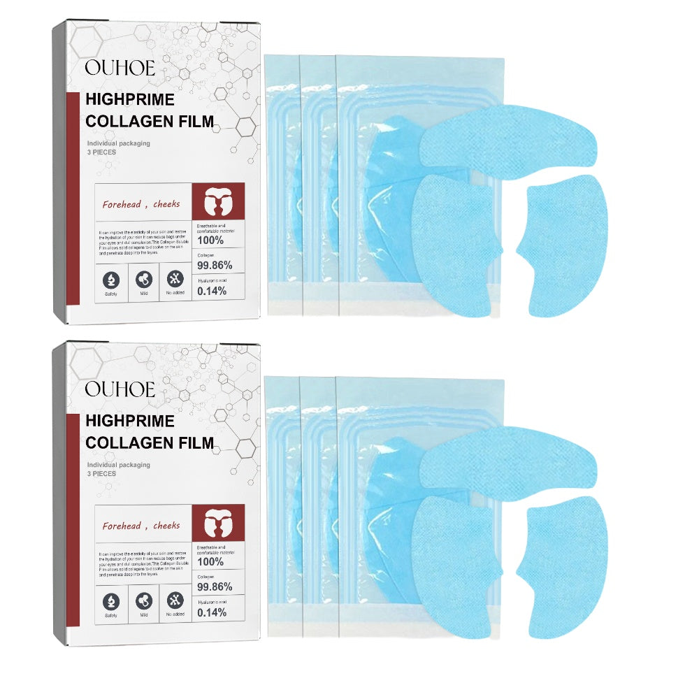 OUHOE Collagen Mask Fades Wrinkles, Dark Circles, Tightens Skin, Plumps, Moisturizes, Rejuvenates 2pcs 5 fe293752-8efd-4f4f-a2d5-b32bc6046beb null